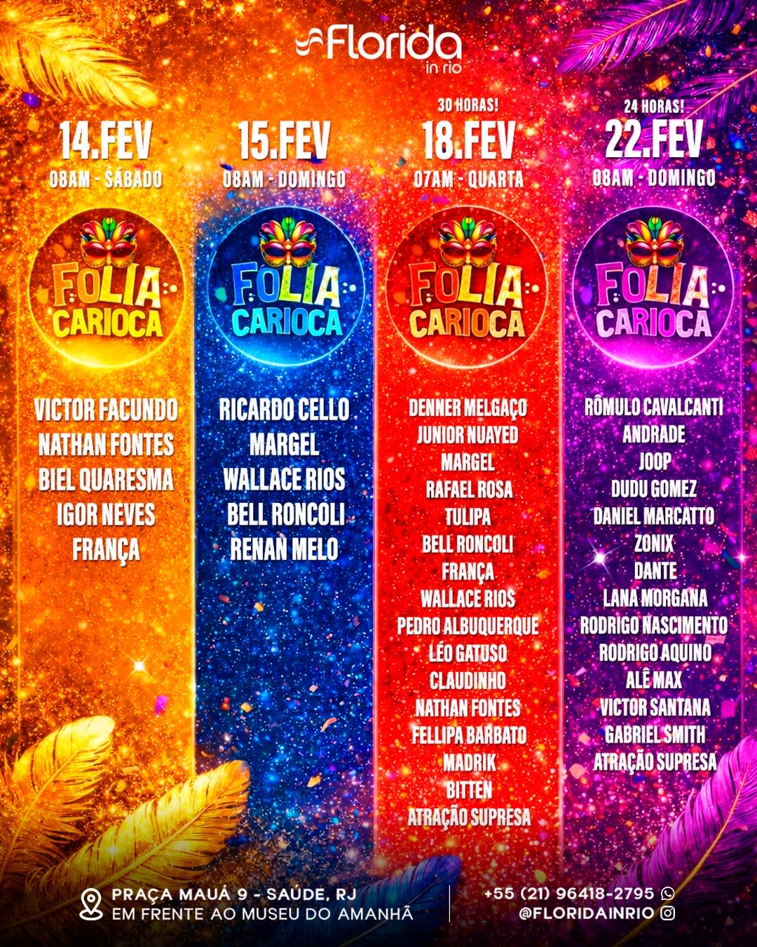 Passaporte Carnaval - Florida In Rio