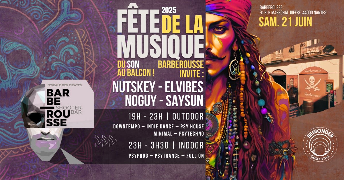 Fdlm 2025 @Barberousse | #Nutskey #Elvibes #Noguy #Saysun