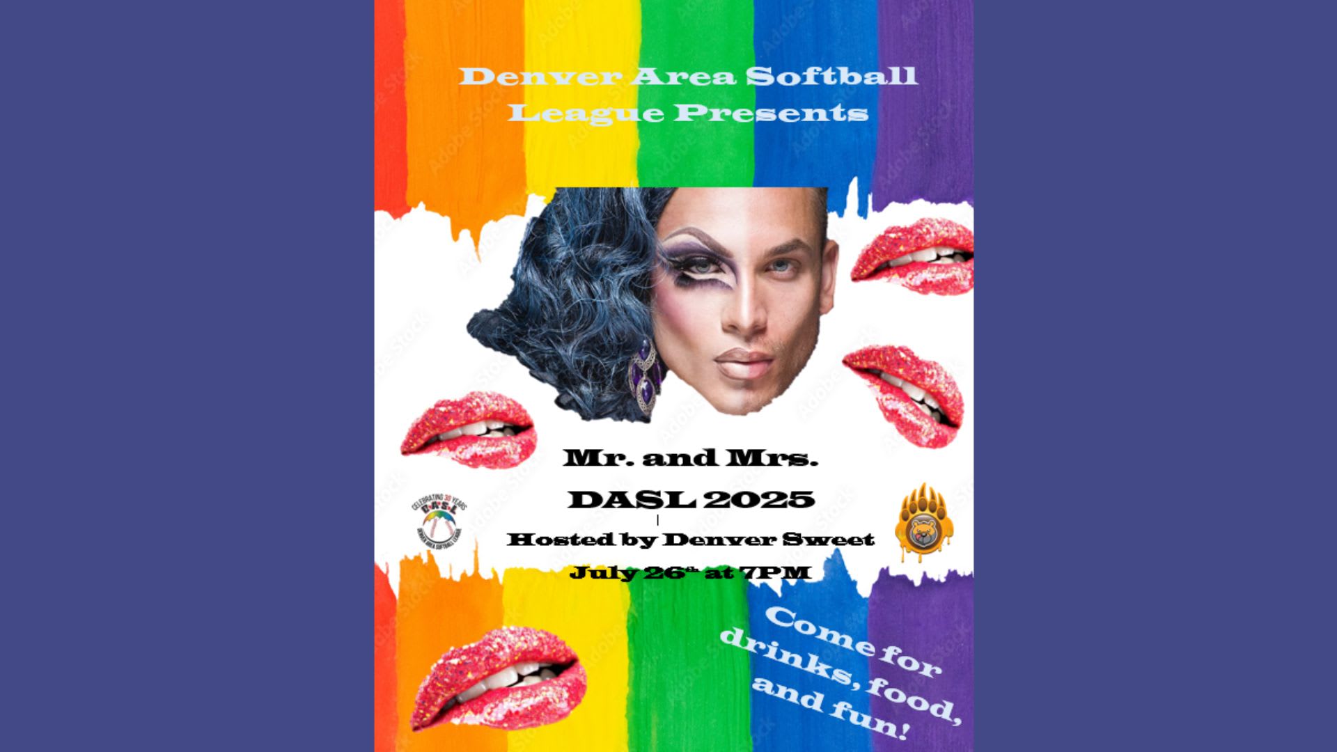 Mr & Mrs. Dasl Drag Benefit Show (No Cover) 7/26