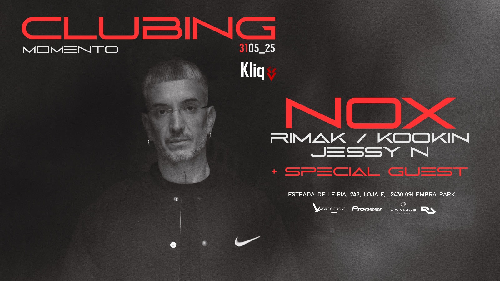 Nox & Rimak & Jessyn & Kookin & Special Guest At Momentoclub