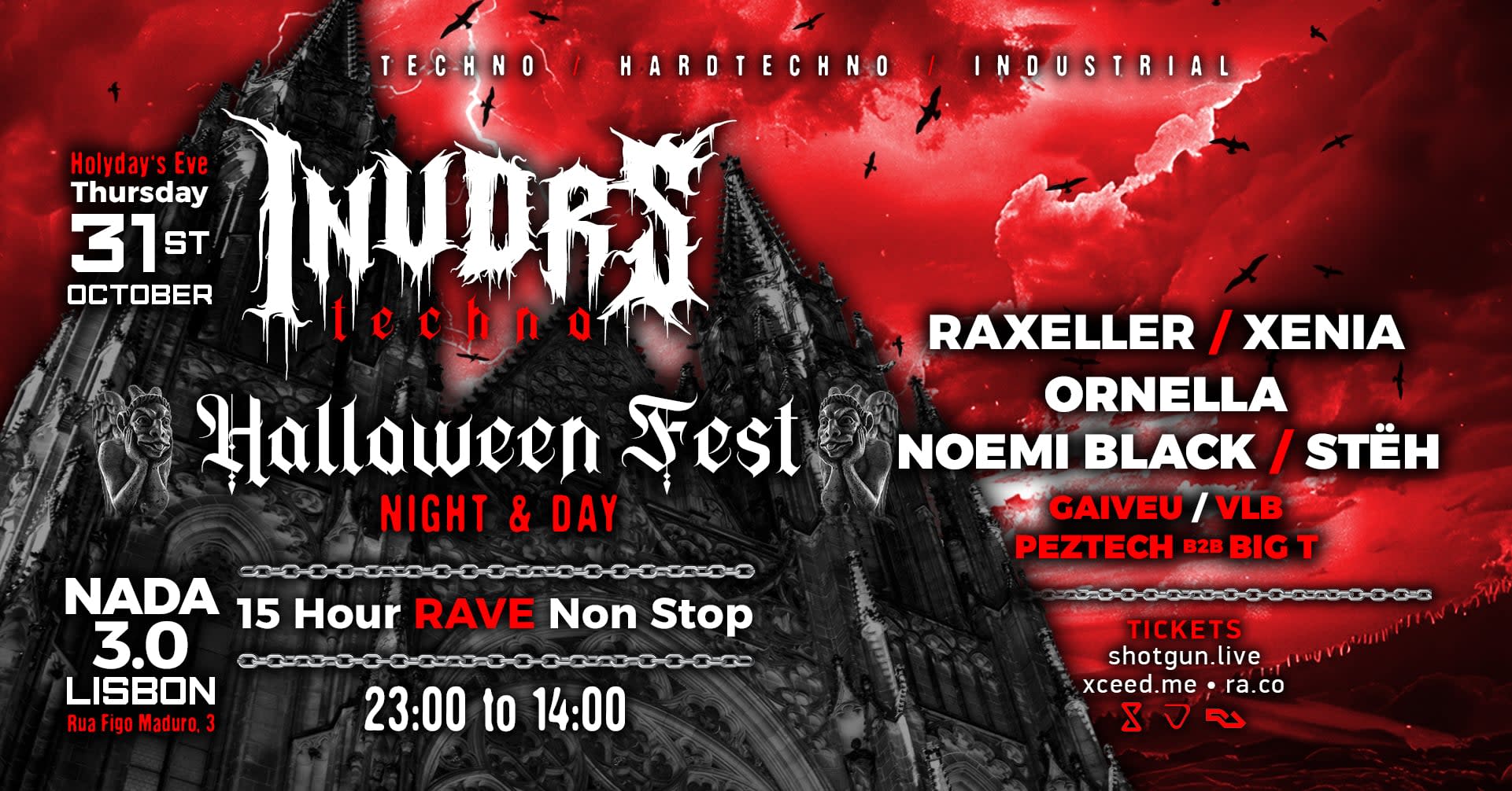 Halloween Fest / 15h Rave No Stop