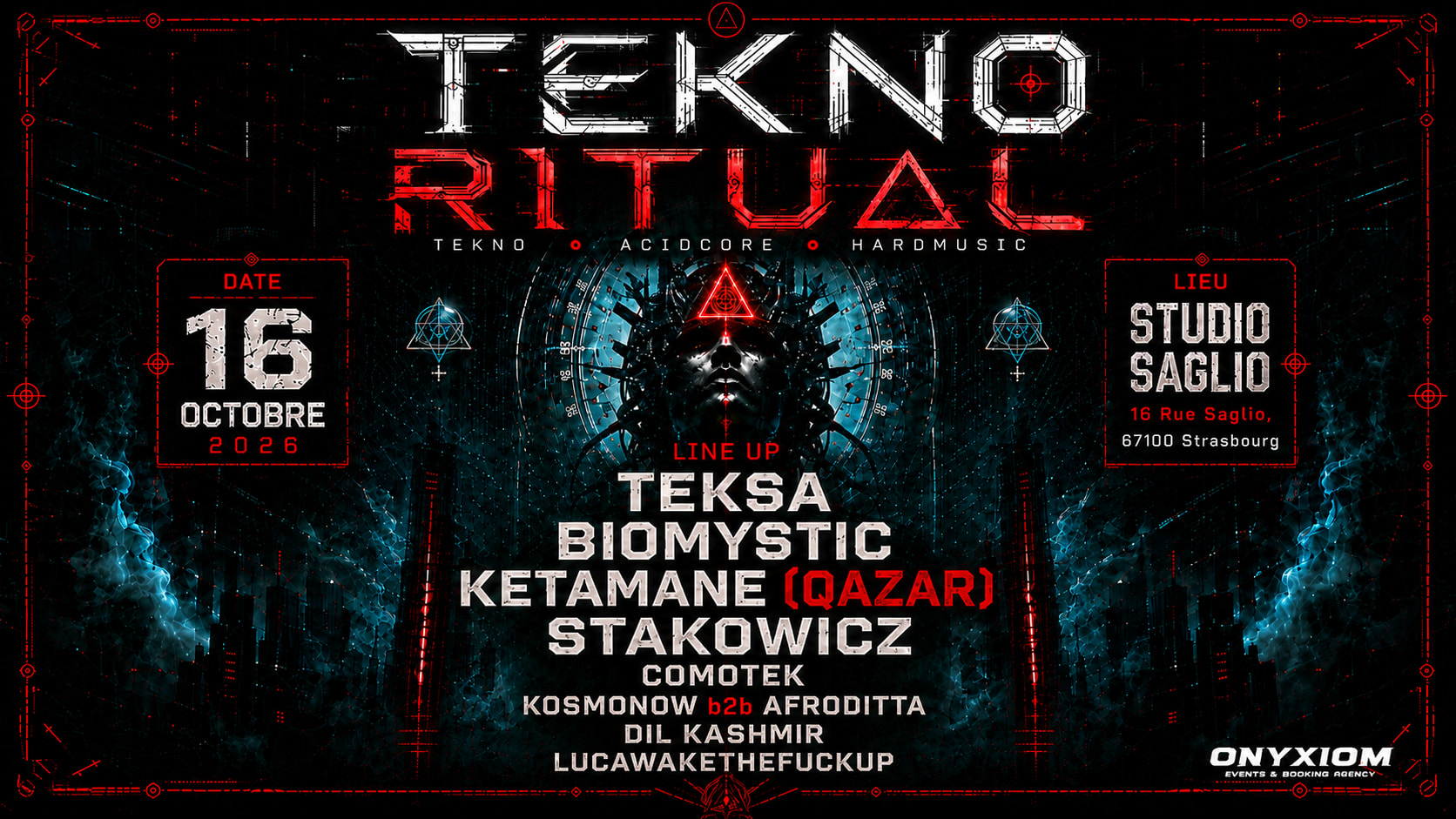 Tekno Ritual - W/ Teksa, Biomystic & More