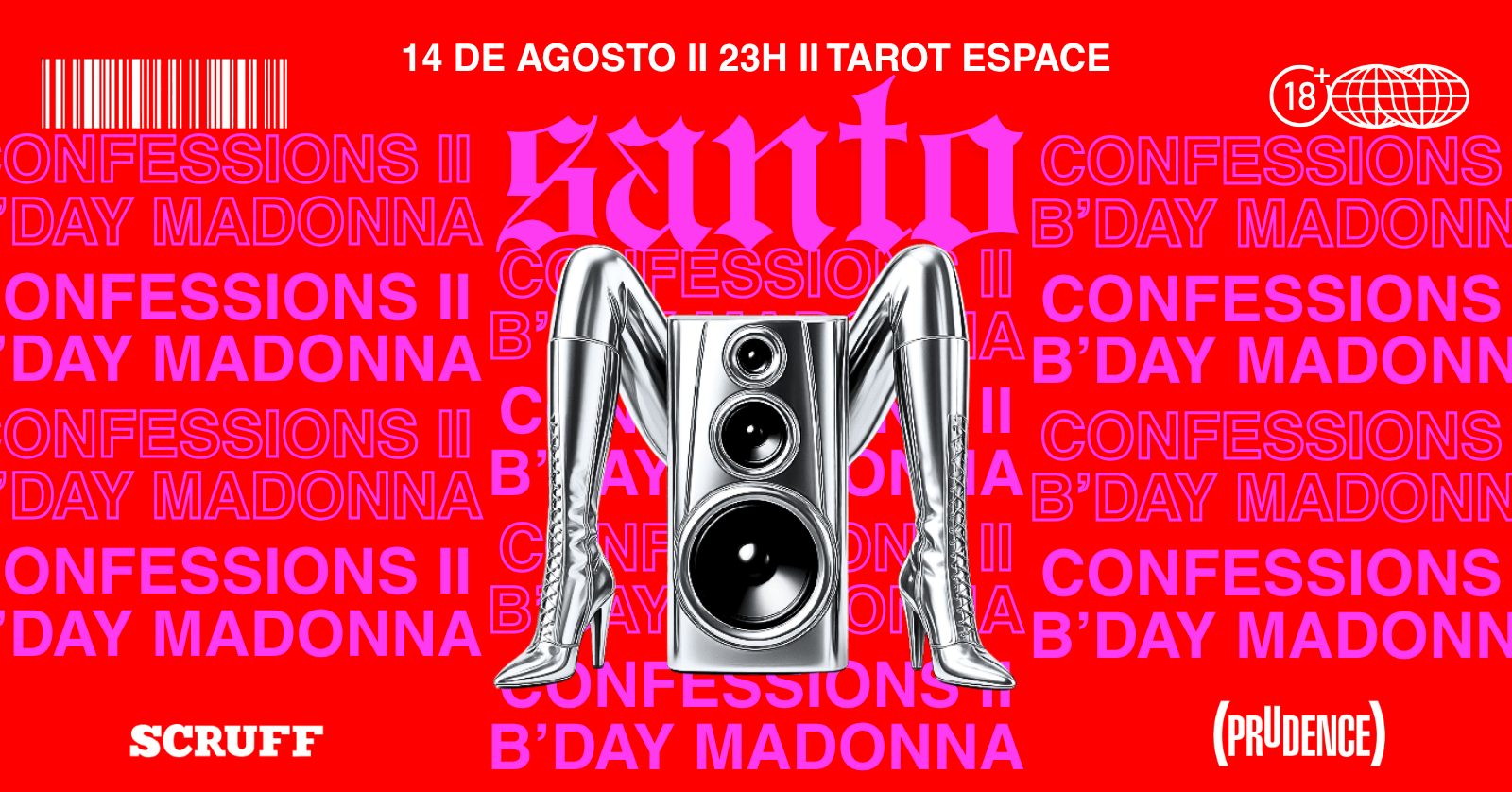 Festa Santo - Confessions II B'day Madonna @ Tarot