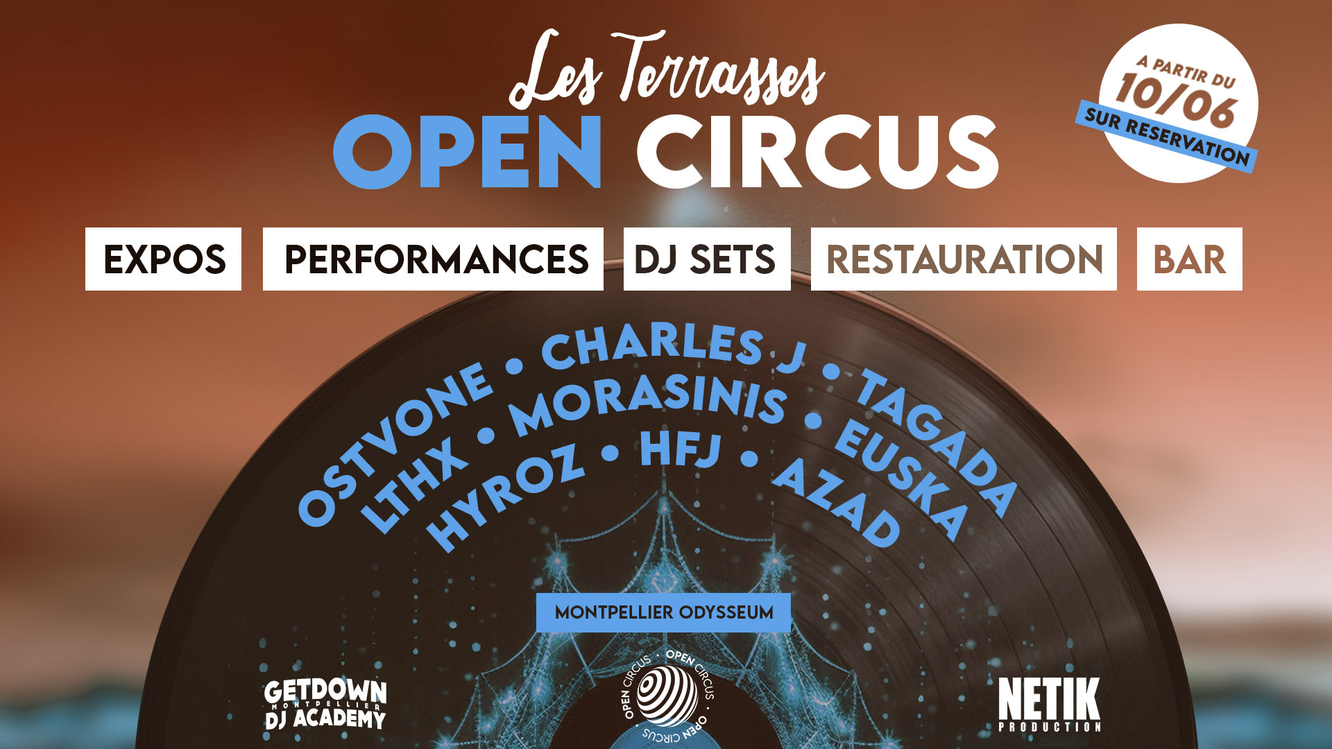 Open Circus: Cirque 3.0 & Musique Électronique - Dj Sets...