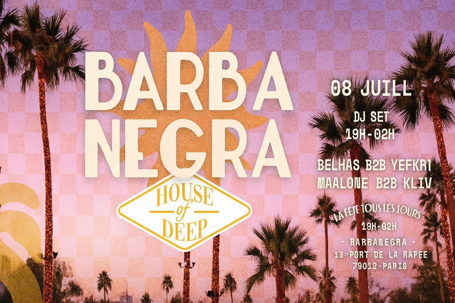 Barbanegra: House Of Deep Invites Belhas Yefkri Maalone Kliv