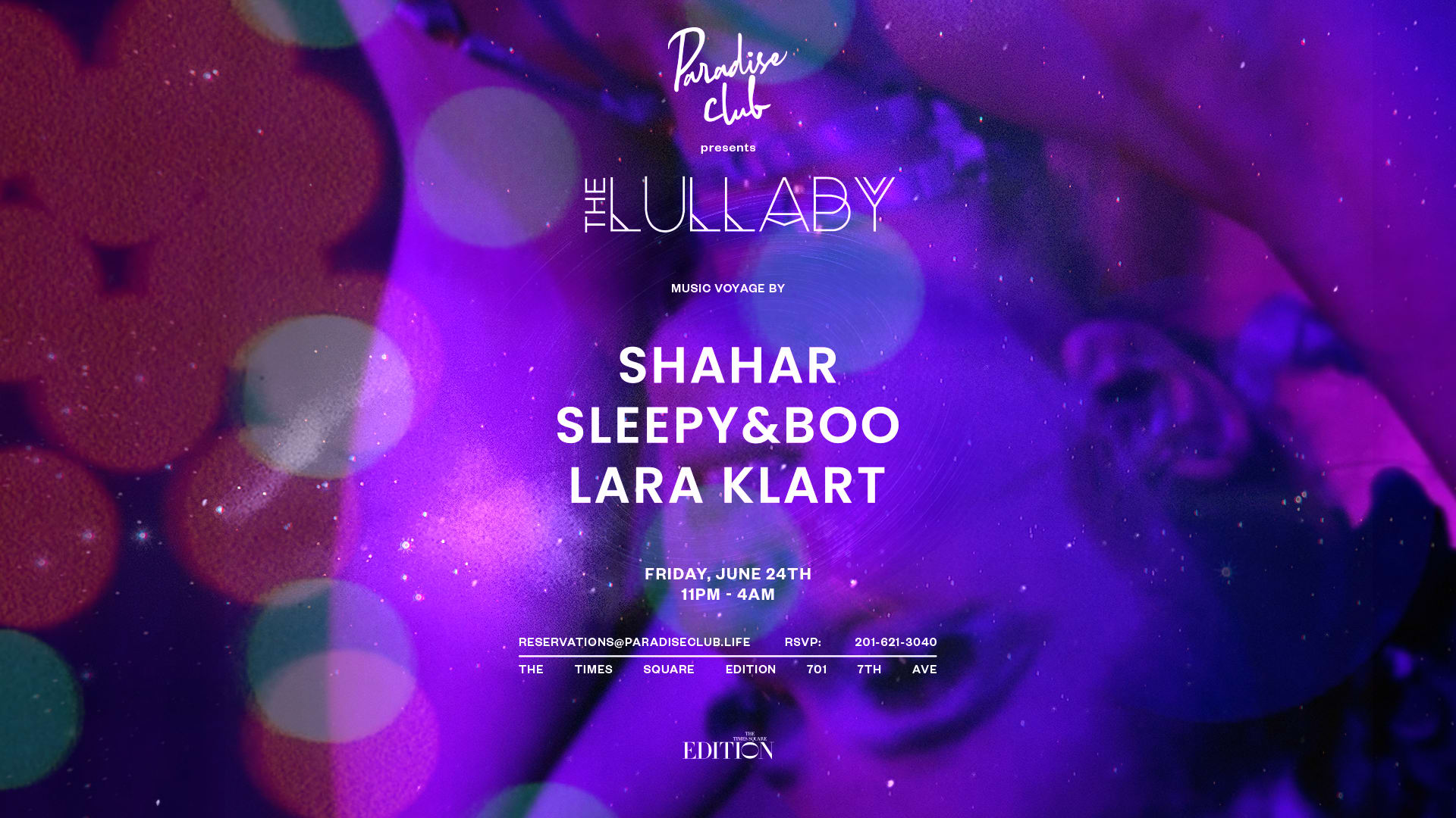 Paradise Club Presents: Thelullaby 06.24