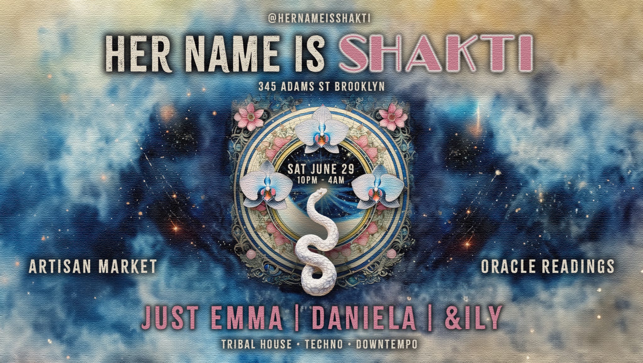 Her Name Is Shakti: Cosmic Serpent At Hana House Bk