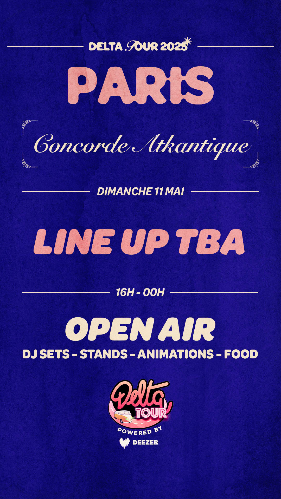 [Paris] Open Air + Club : Delta Tour X Concorde Atlantique