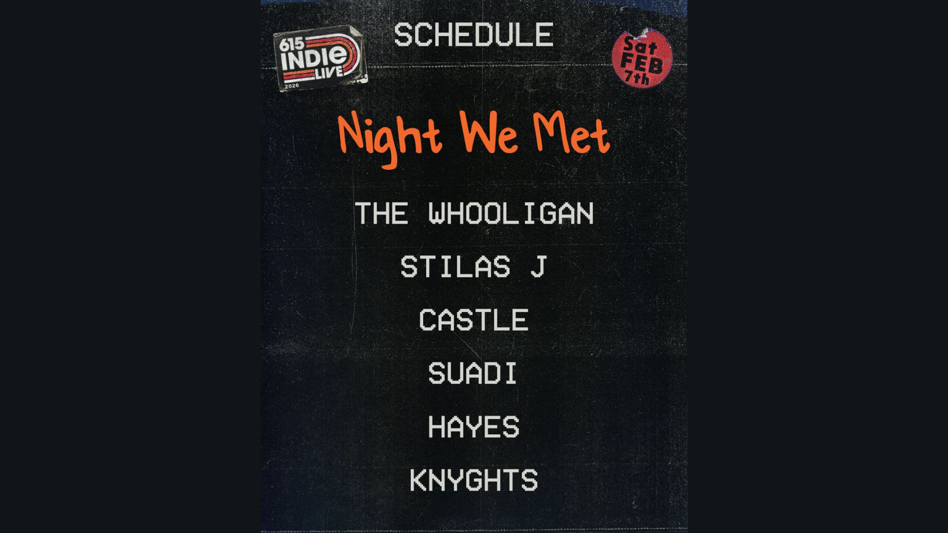 615 Indie Live