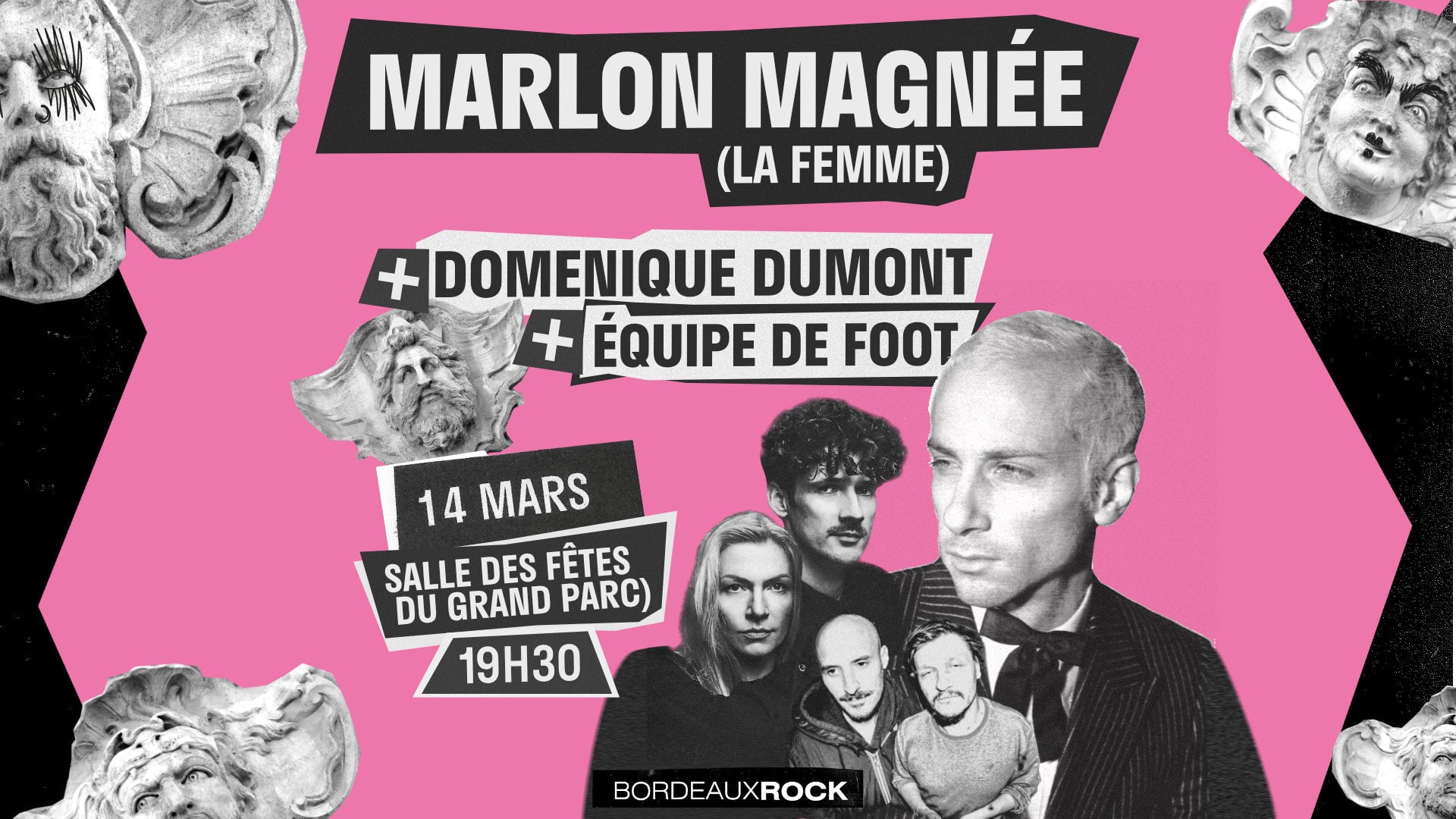 Marlon Magnée (La Femme) + Domenique Dumont + Équipe De Foot