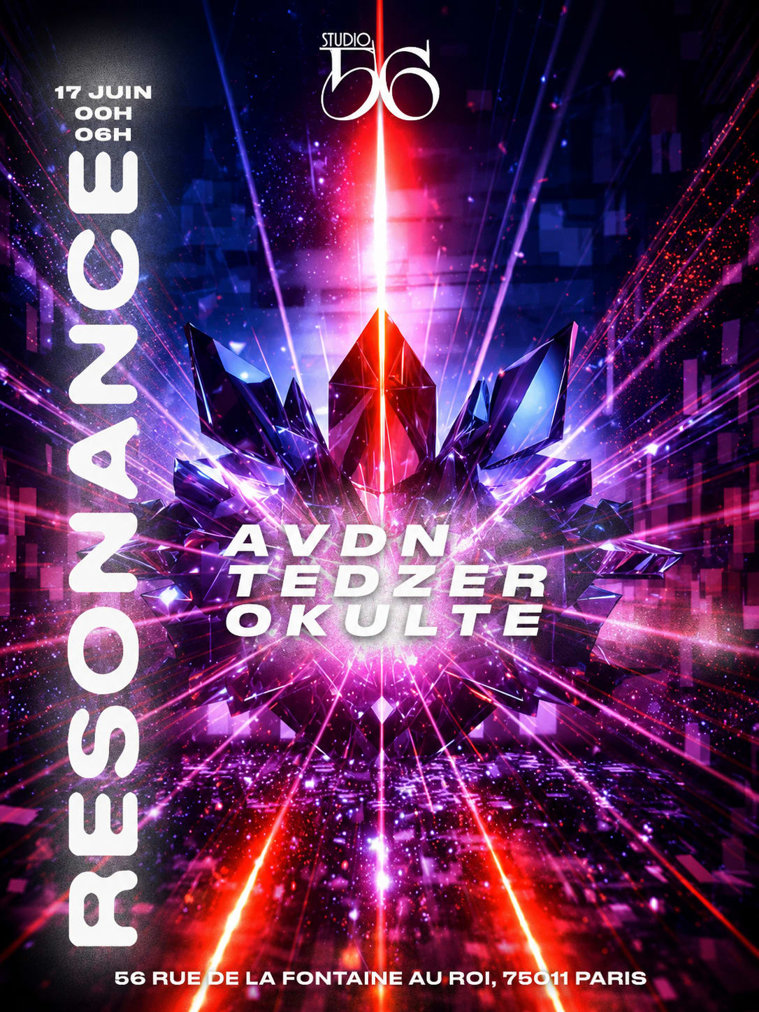 Resonance W/ Avdn , Tedzer , Okulte