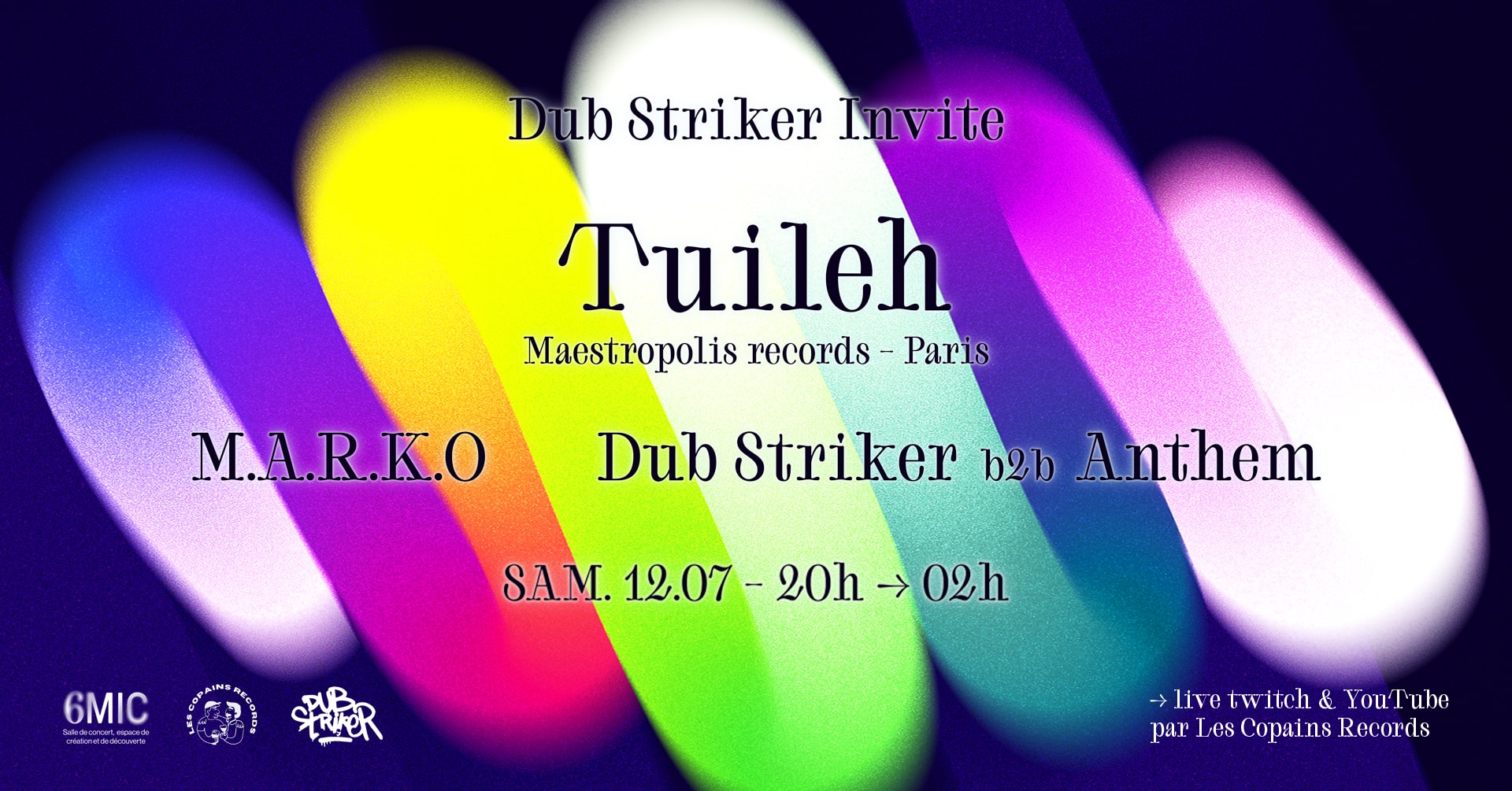 Dub Striker Invite Tuileh Au 6mic