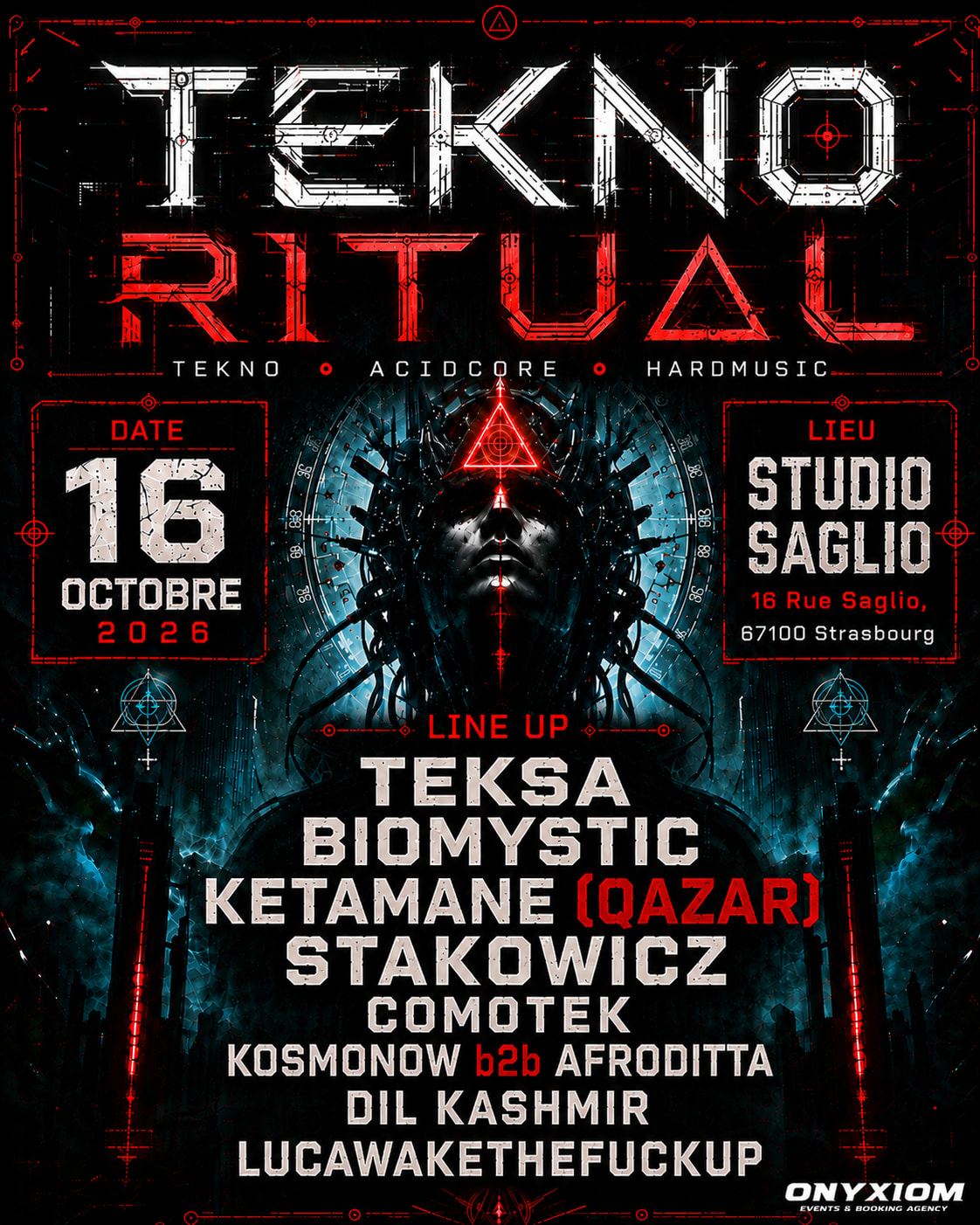 Tekno Ritual - W/ Teksa, Biomystic & More