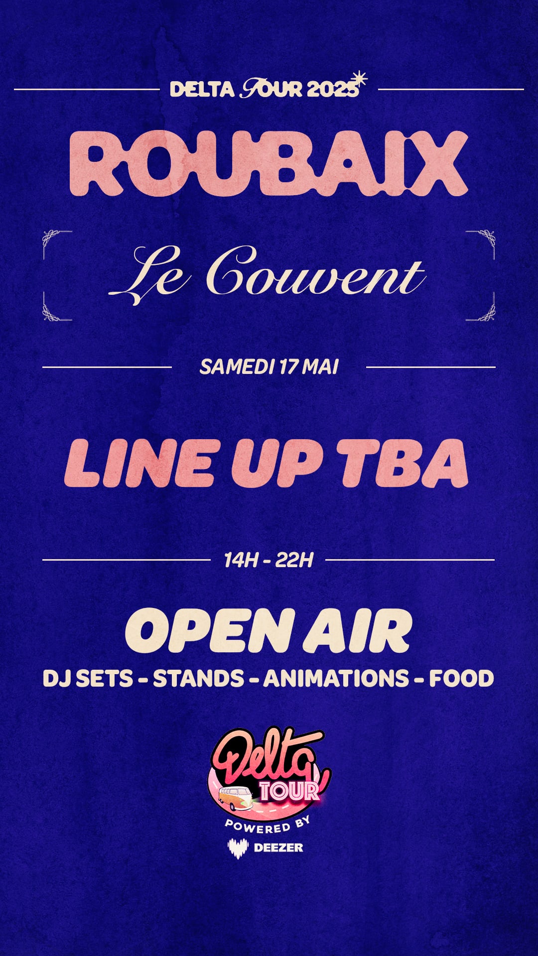[Roubaix] Open Air Xxl: Delta Tour X Le Couvent