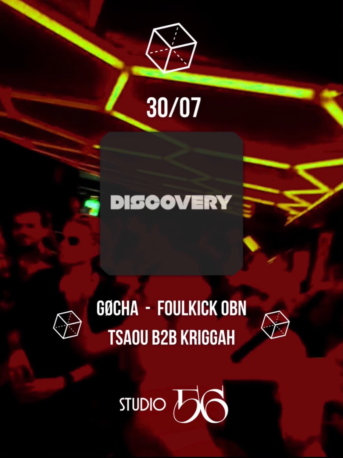 Discovery Présente: Gøcha , Foulkick’Obn , Tsaou B2b Kriggah