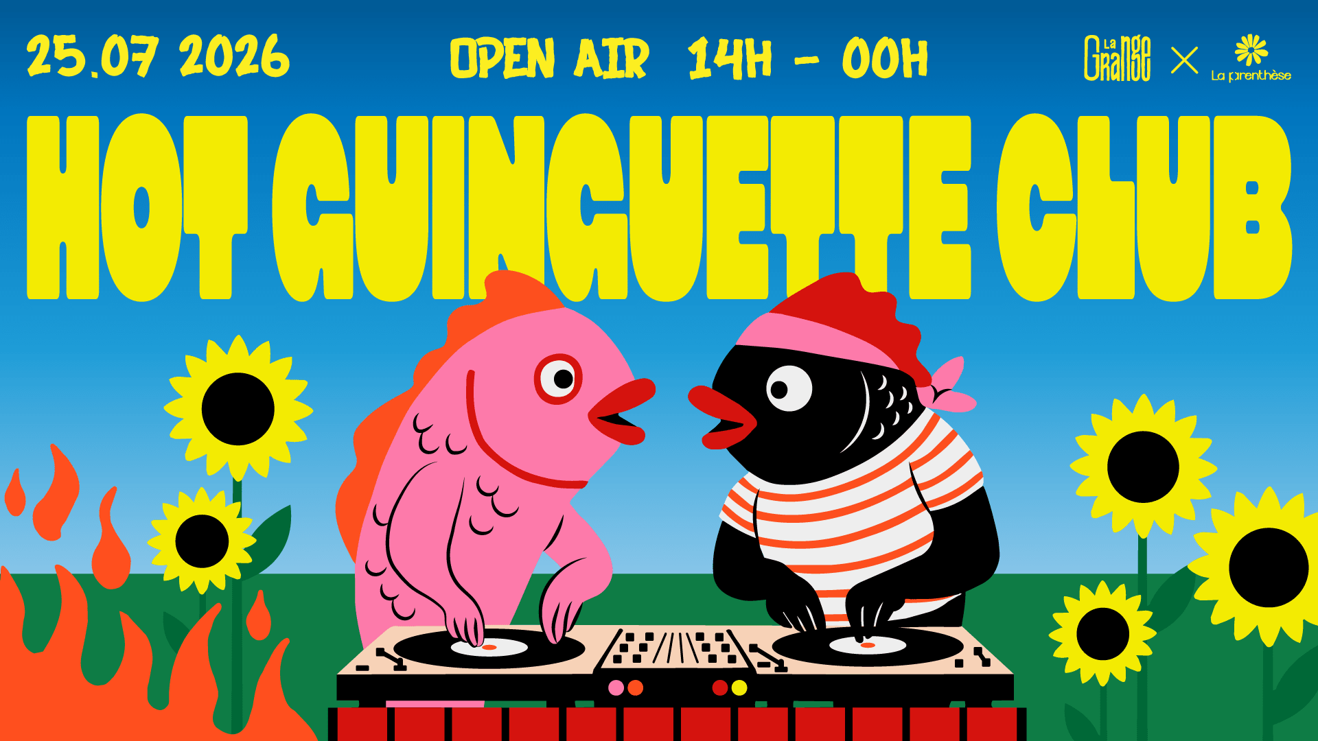 La Grangre Présente "Hot Guinguette Club"