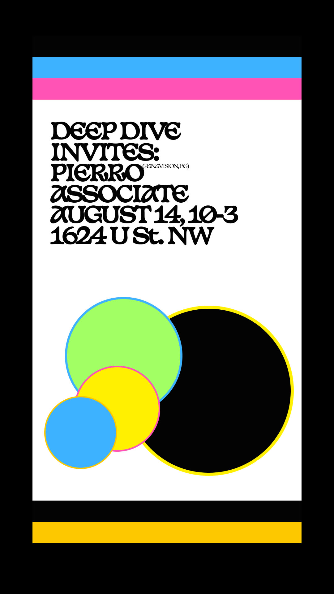 Deep Dive Invites - Pierro (Panavision, Brussels)