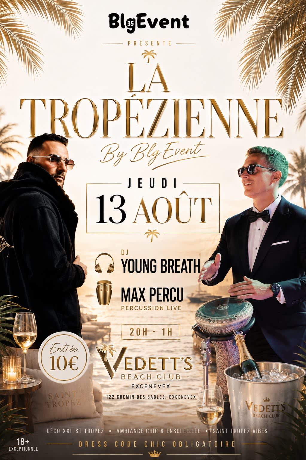 La Tropezienne X Vedetts