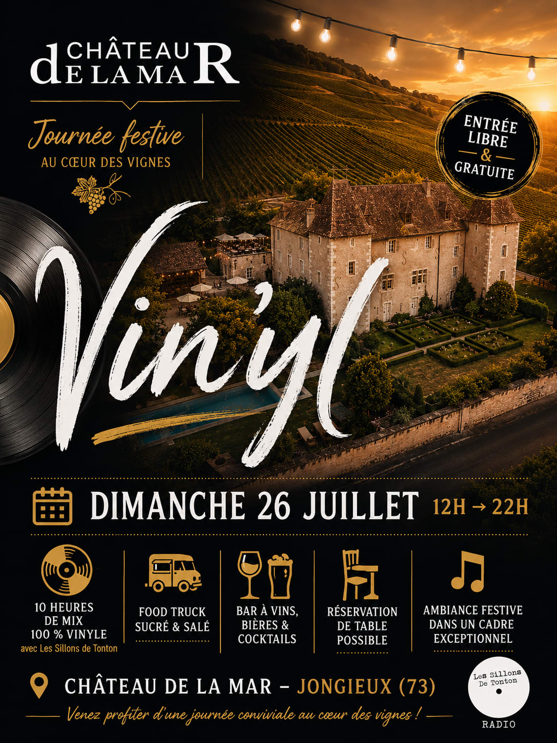 Vin'yl#2 @ Château De La Mar