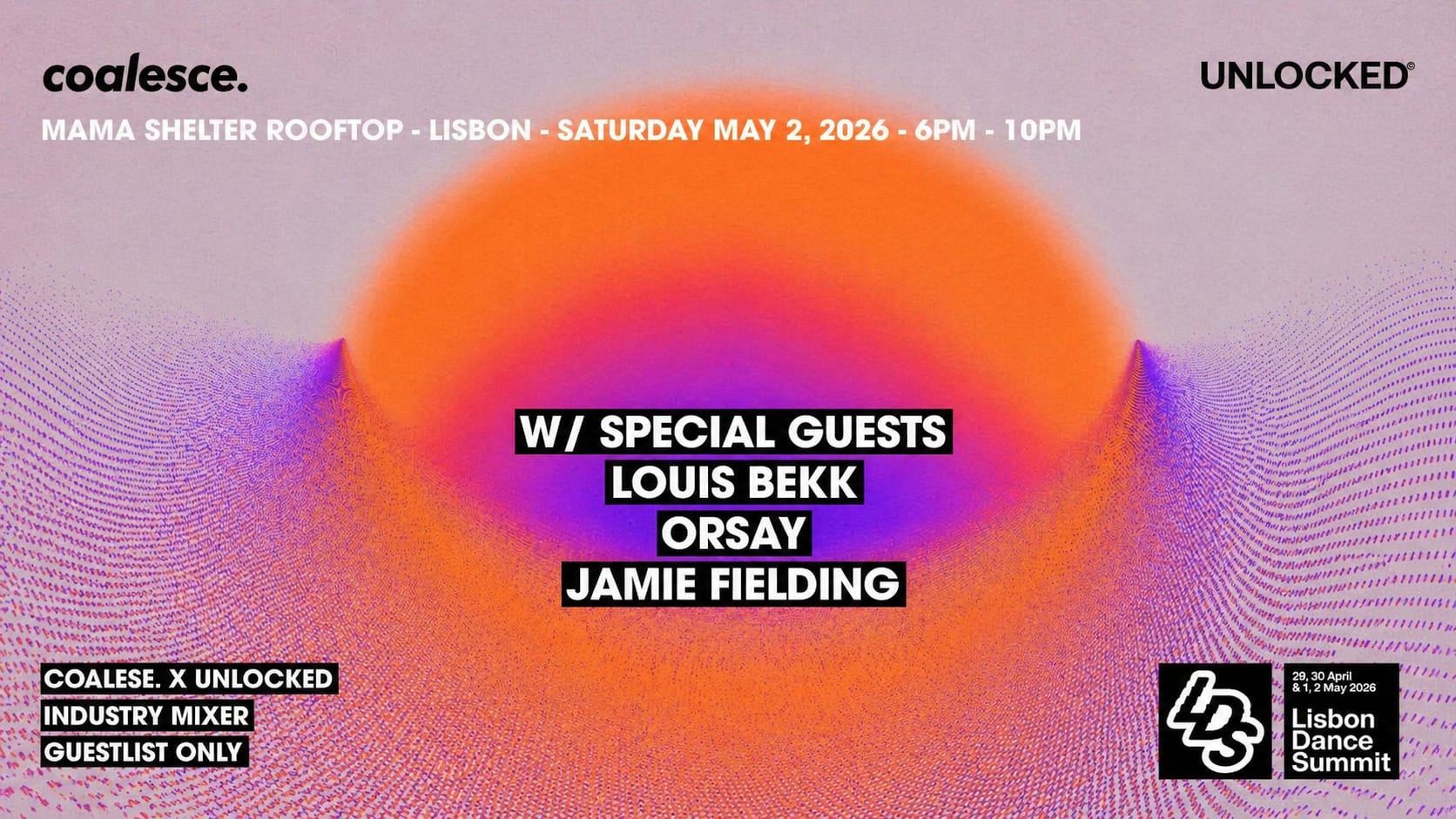 Coalesce X Unlocked Mixer @ Mama Shelter