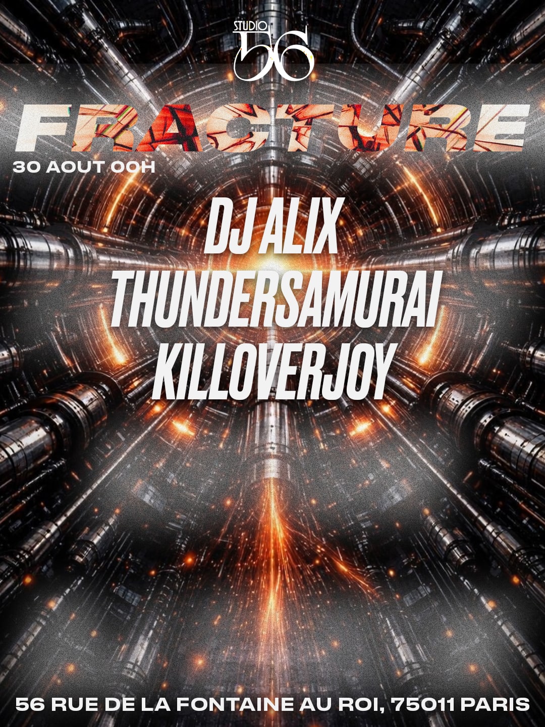 Fracture W/ Dj Alix , Thundersmurai , Killoverjoy