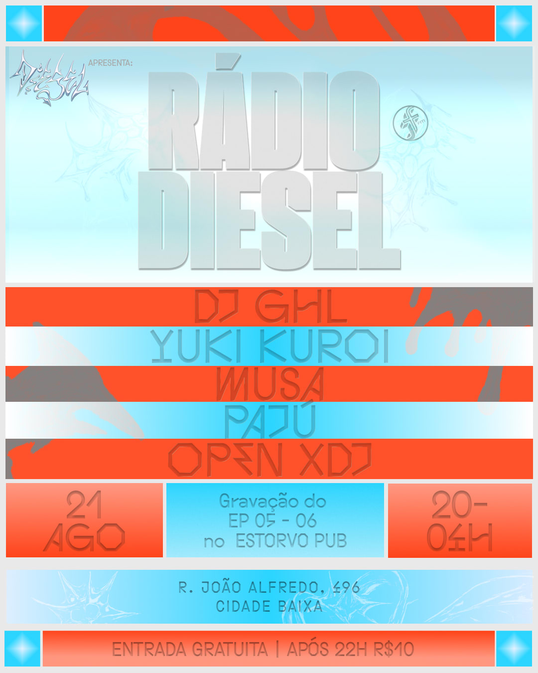 Rádio Diesel No Estorvo – Ep 05 E 06