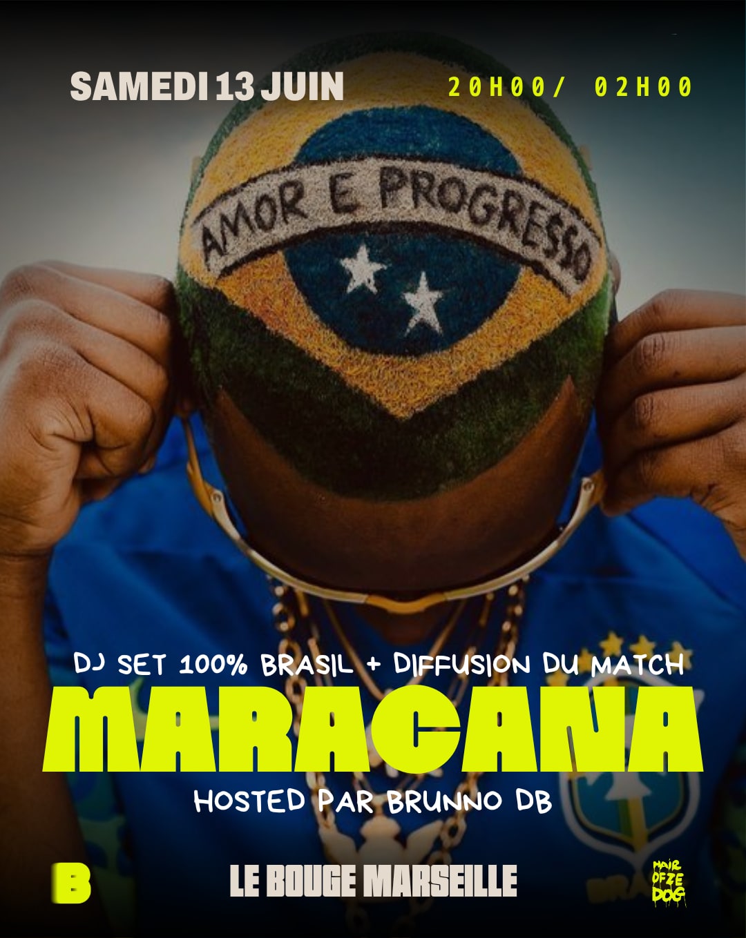 Macarana (Diffusion Du Match Du Bresil & Dj Set) @ Le Bouge