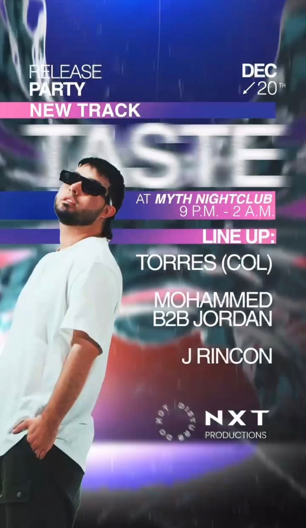 Release Party – New Track Taste