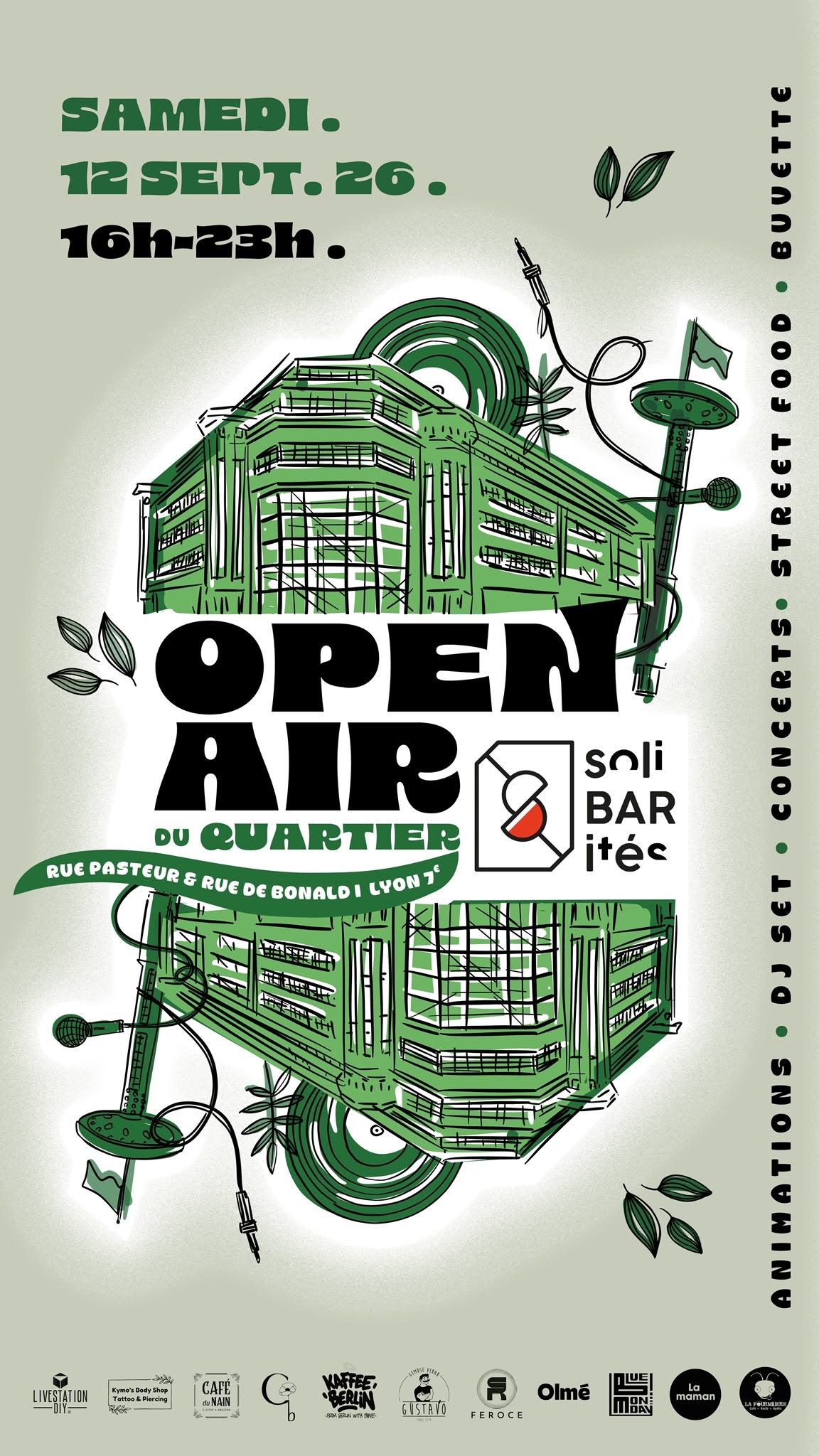 Open Air - Solibarités Fête La Rentrée