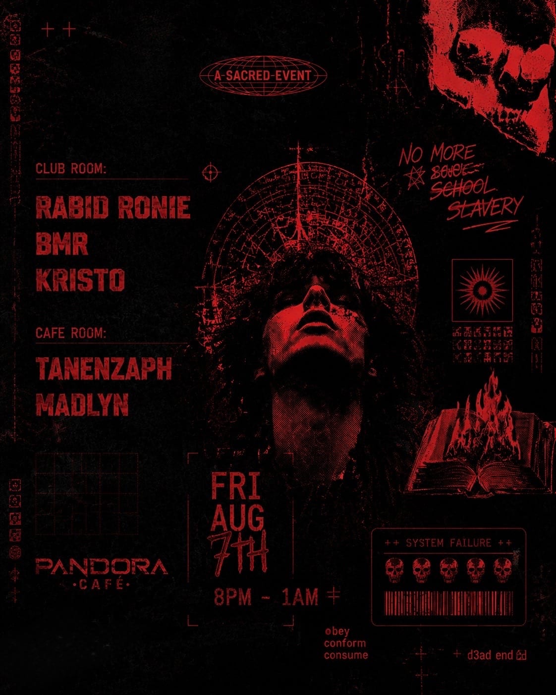 A Sacred Event: Rab!D Ron!E, Bmr, Kristo