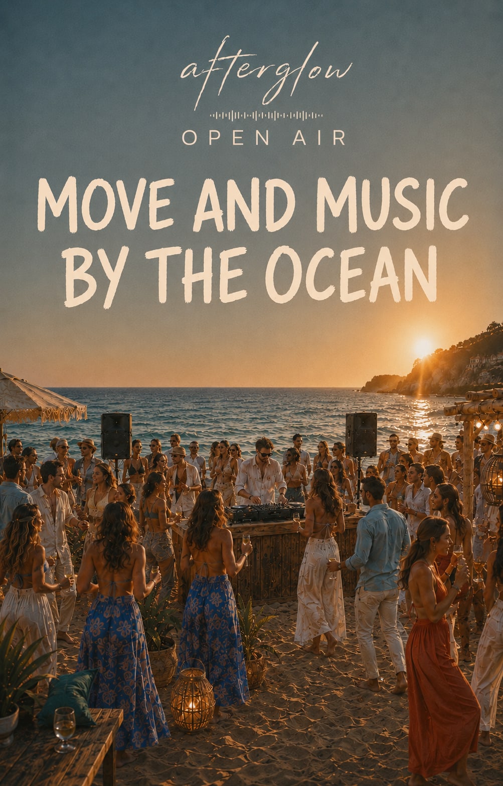 Movement & Music By The Ocean + Beach Party Until 2 Am