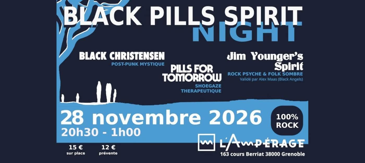 Black Pills Spirit Night