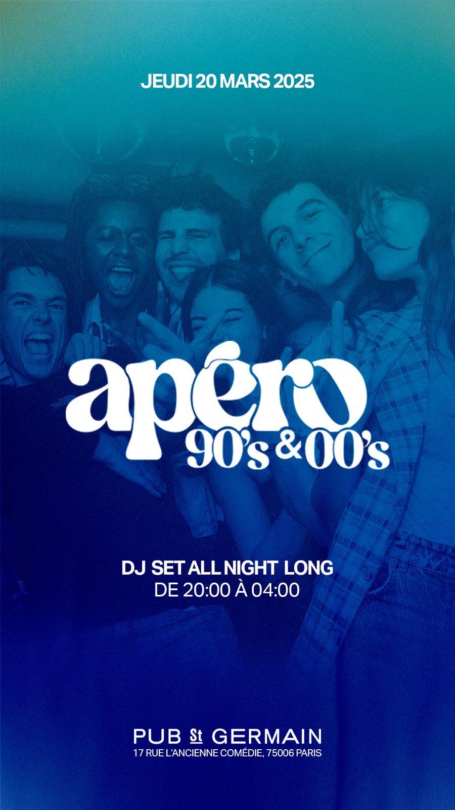 Apero 90's-00's - Jeudi 20 Mars