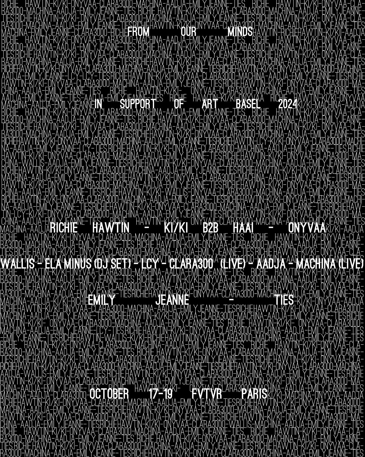 From Our Minds - Richie Hawtin