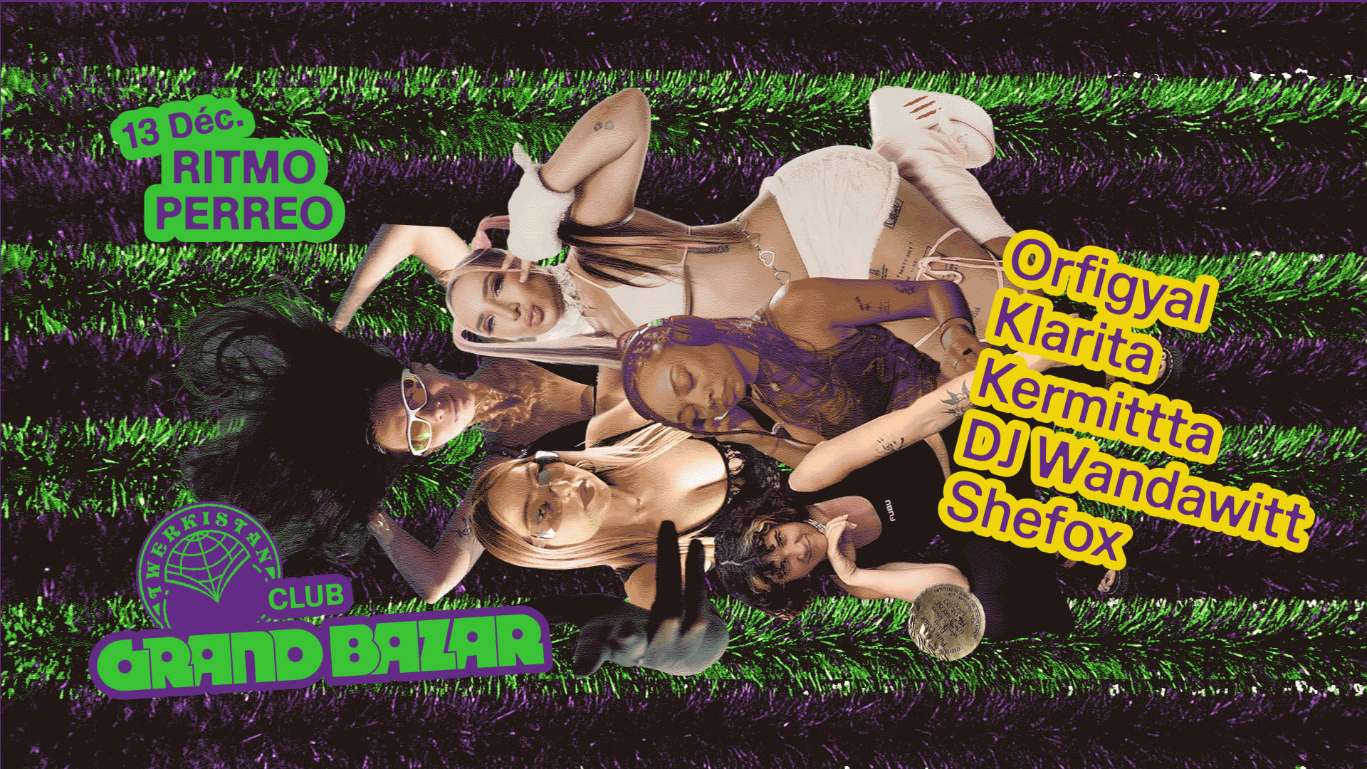 Ritmo Perreo By Twerkistan • Grand Bazar Club • Samedi