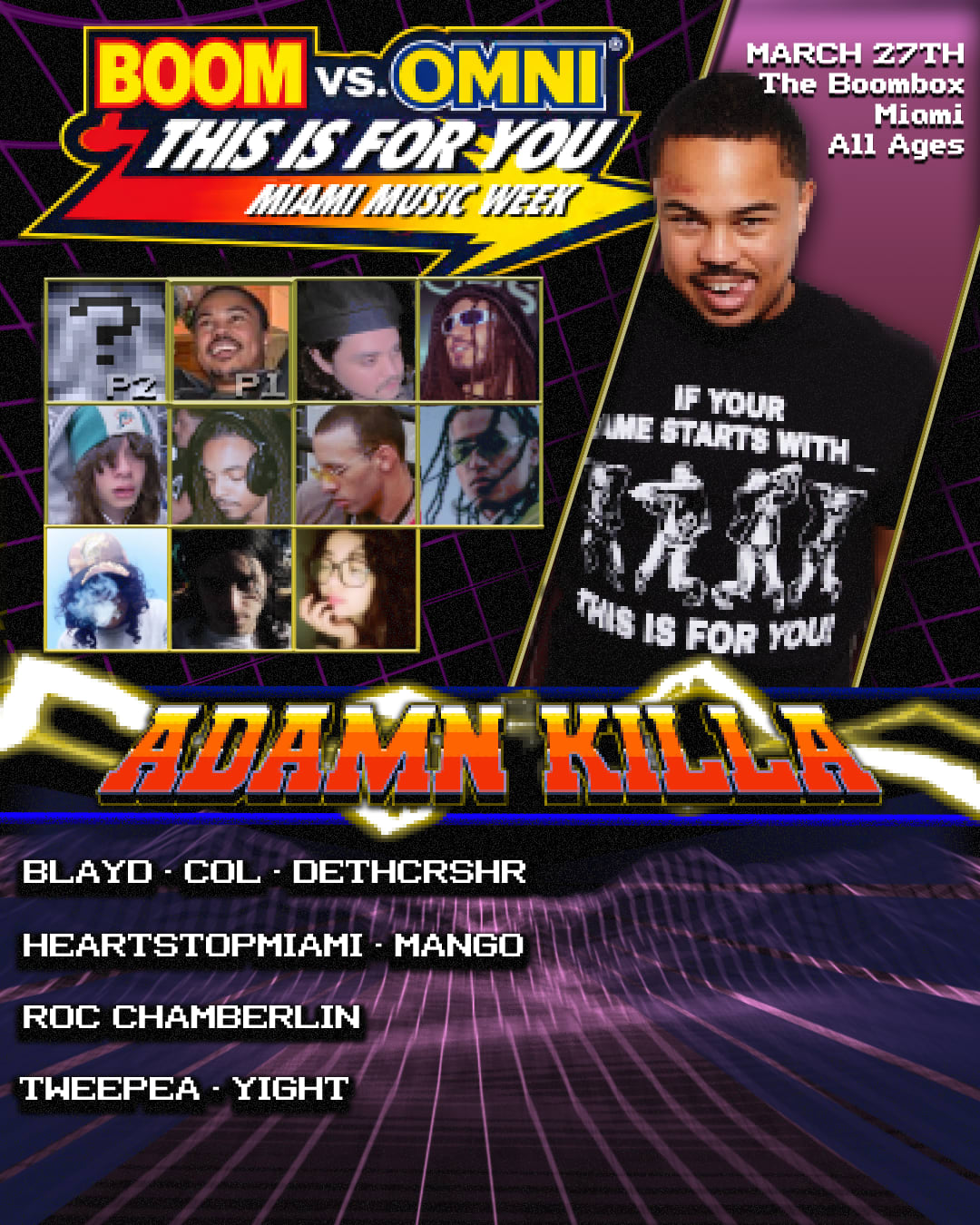 Adamn Killa Live