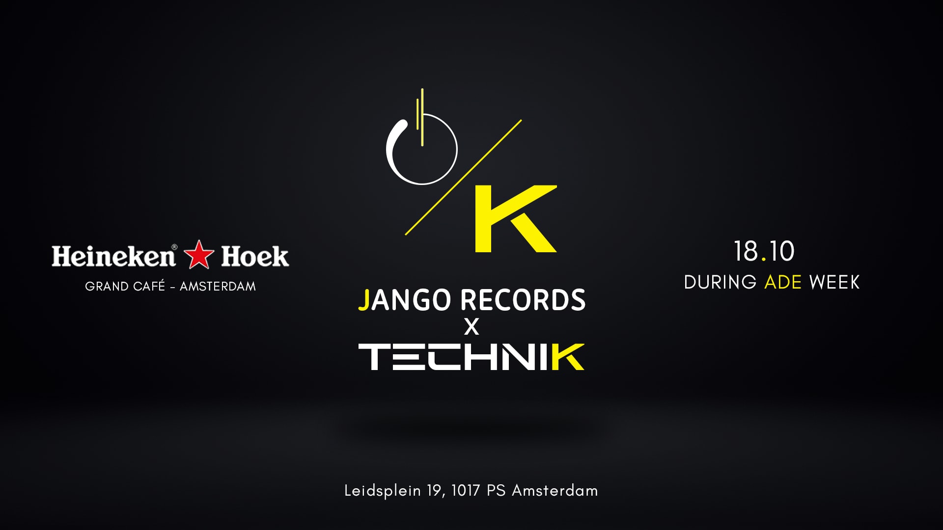 Jango Records X Technik - Ade 2024 - Free Entrance