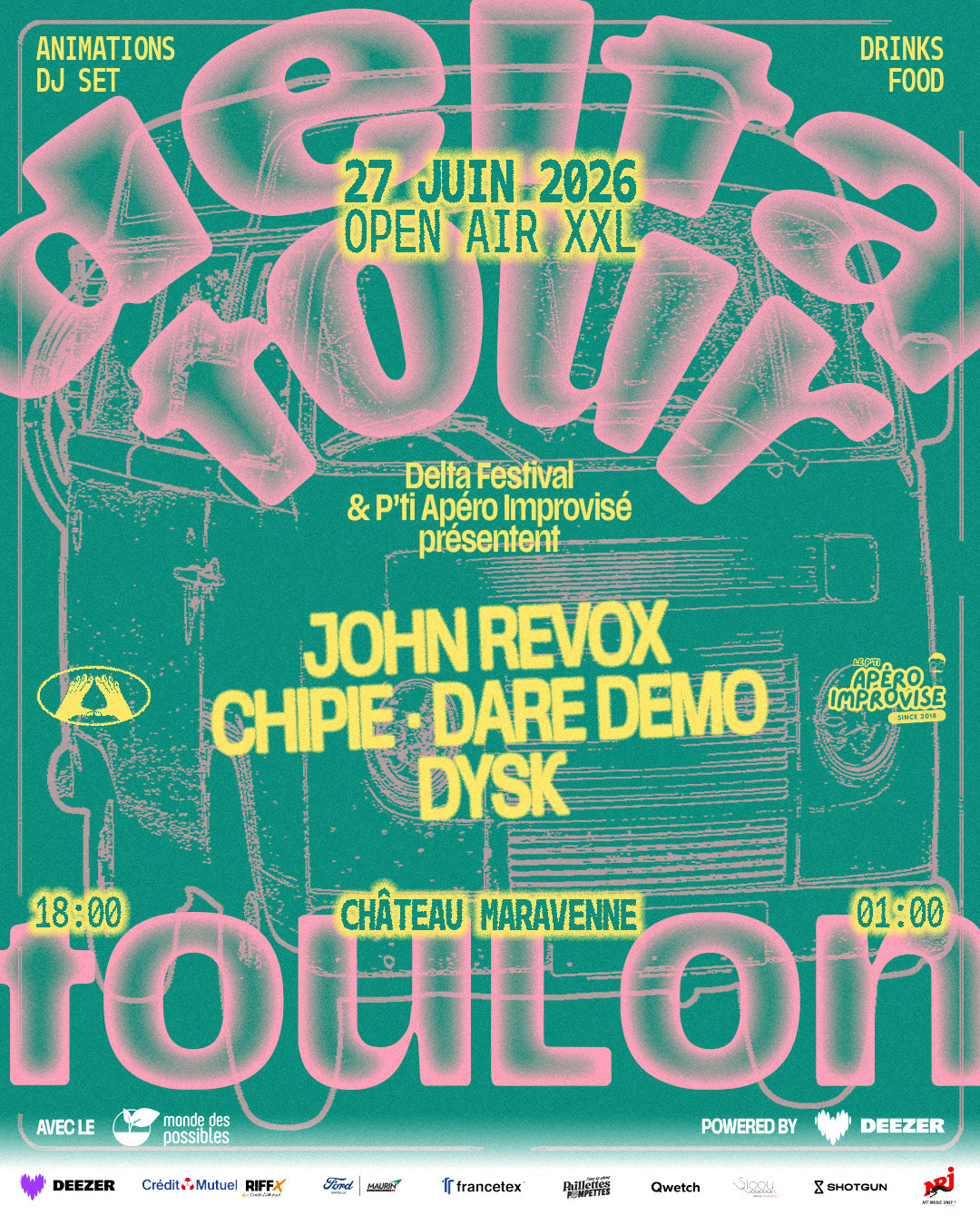 [Open Air] Delta Tour X Pti Apéro Improvisé