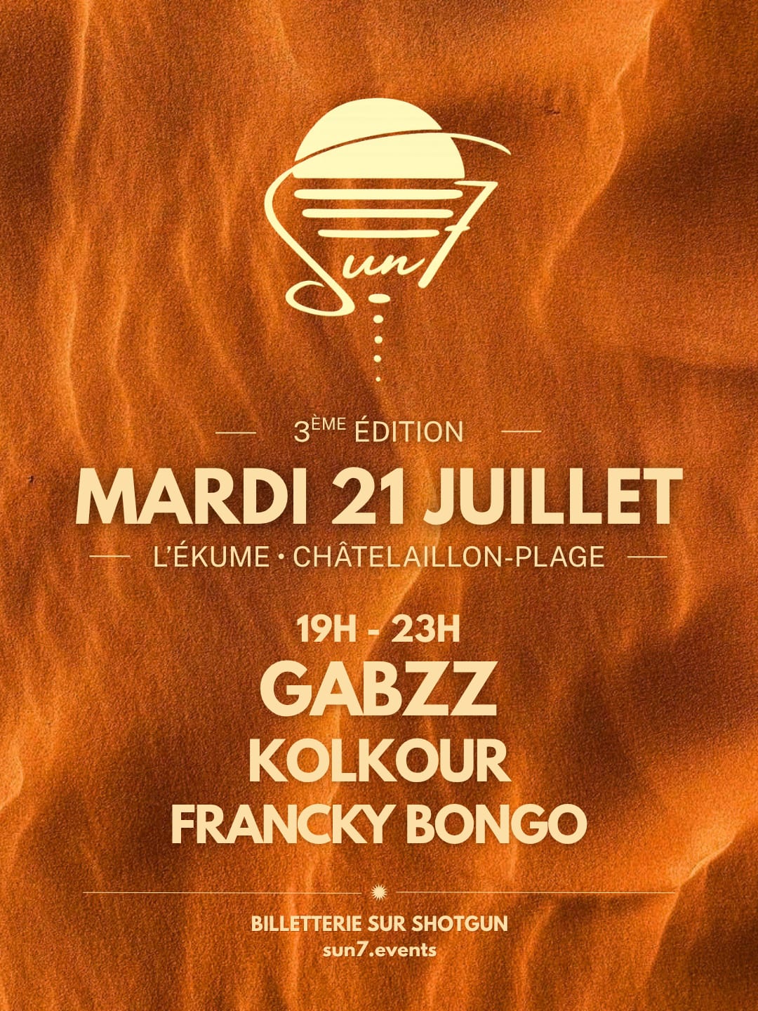 Sun7 #3 - L'ékume - 21 Juillet 2026