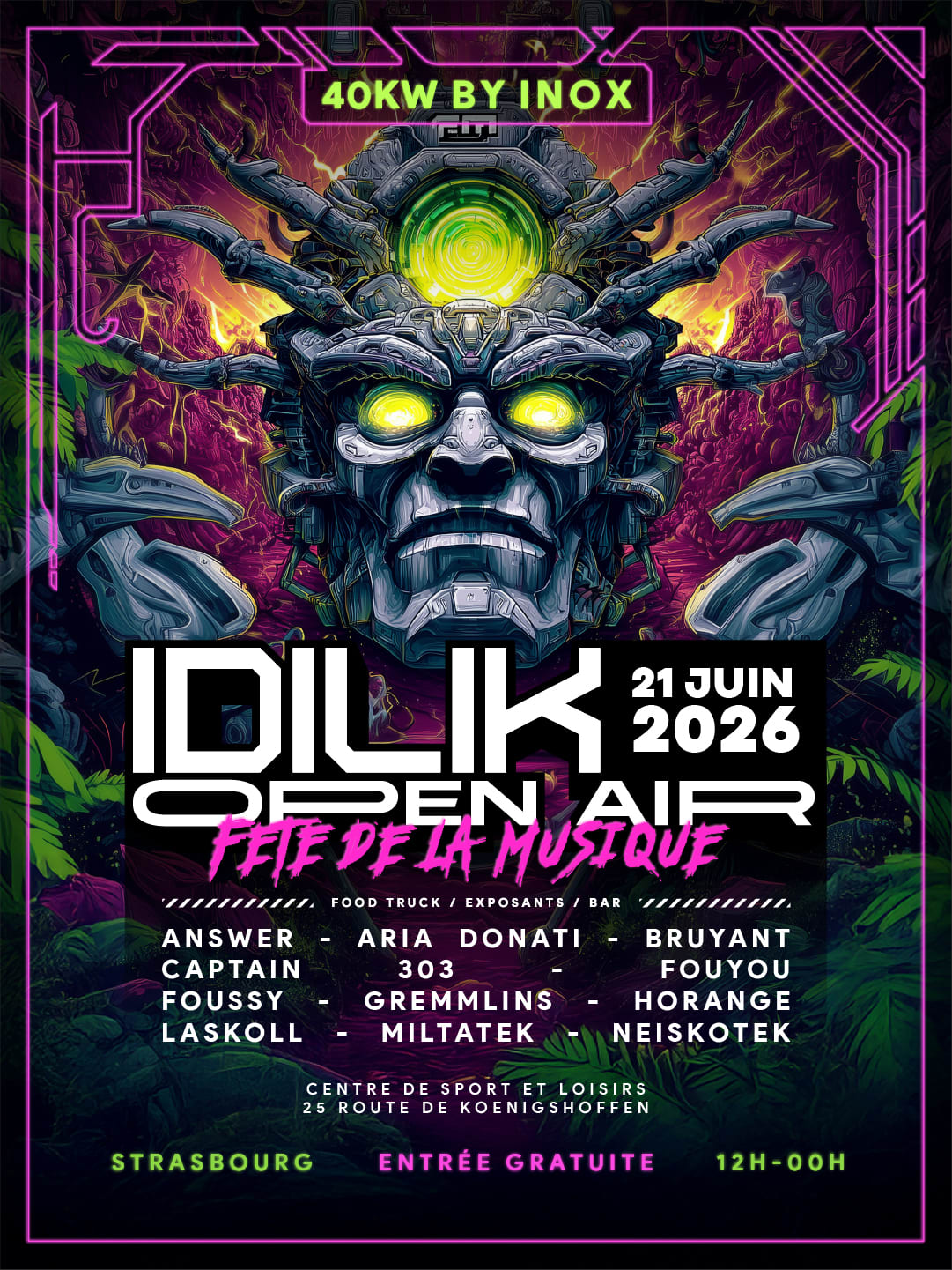 Idilik Open Air - Strasbourg (Fête De La Musique)