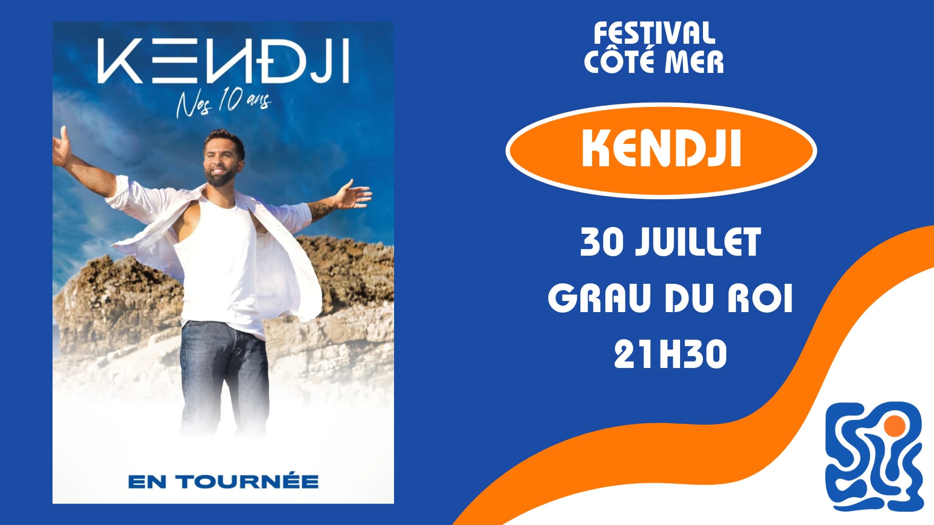 Festival Côté Mer - Kendji