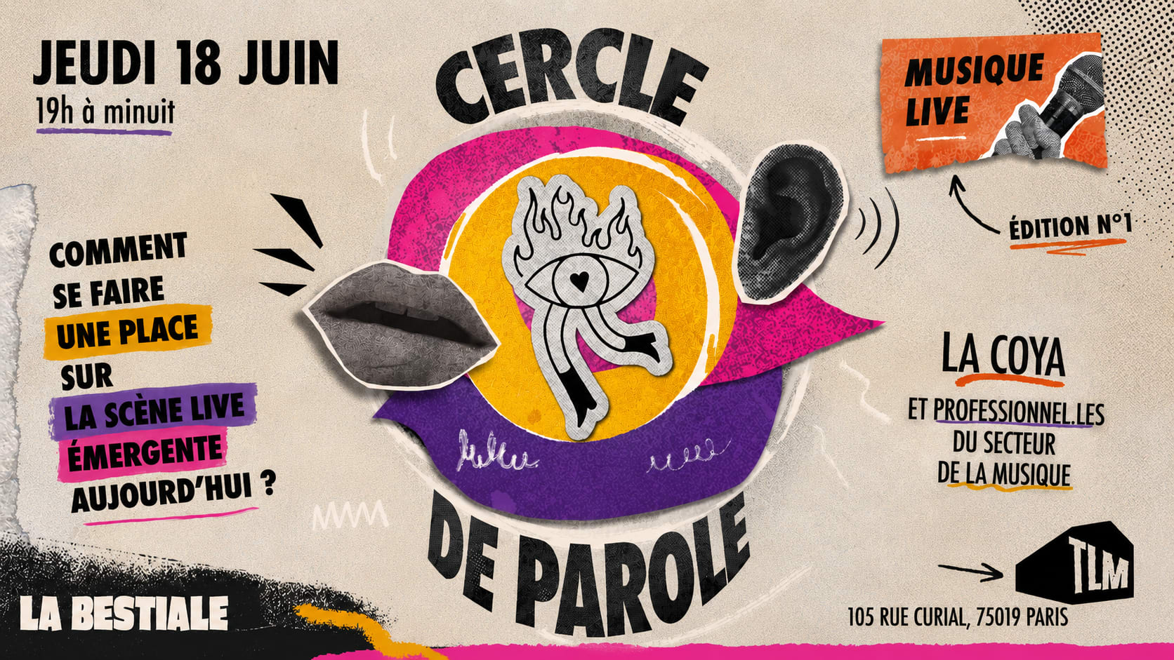 Cercle De Parole #1 - La Scène Live Émergente