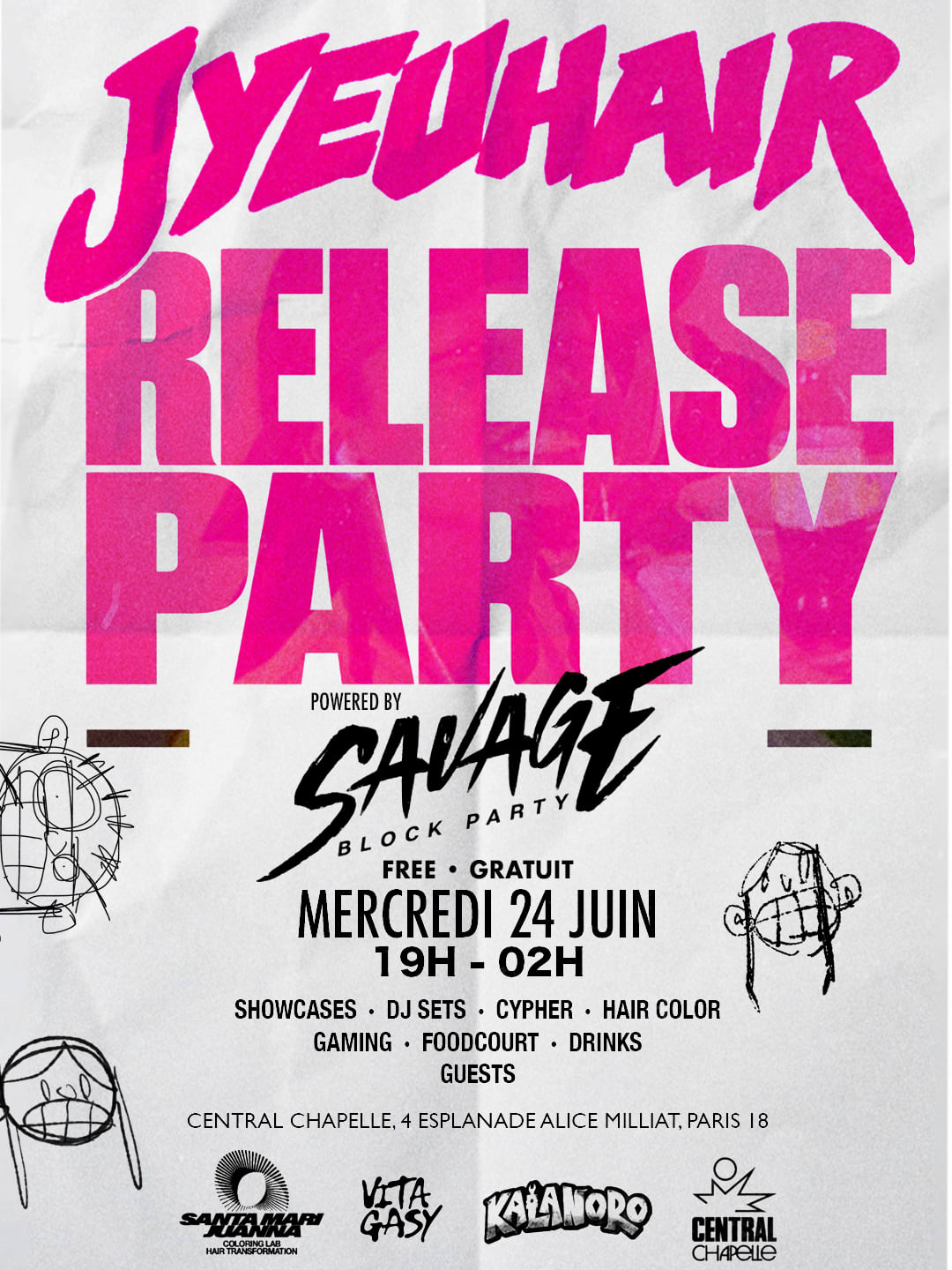 J.E.R Release Party — Central Chapelle