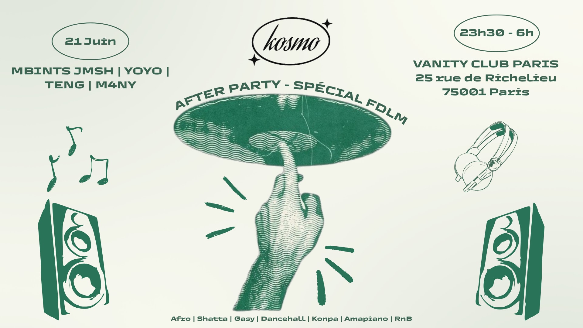 Kosmo After Party - Spécial Fdlm
