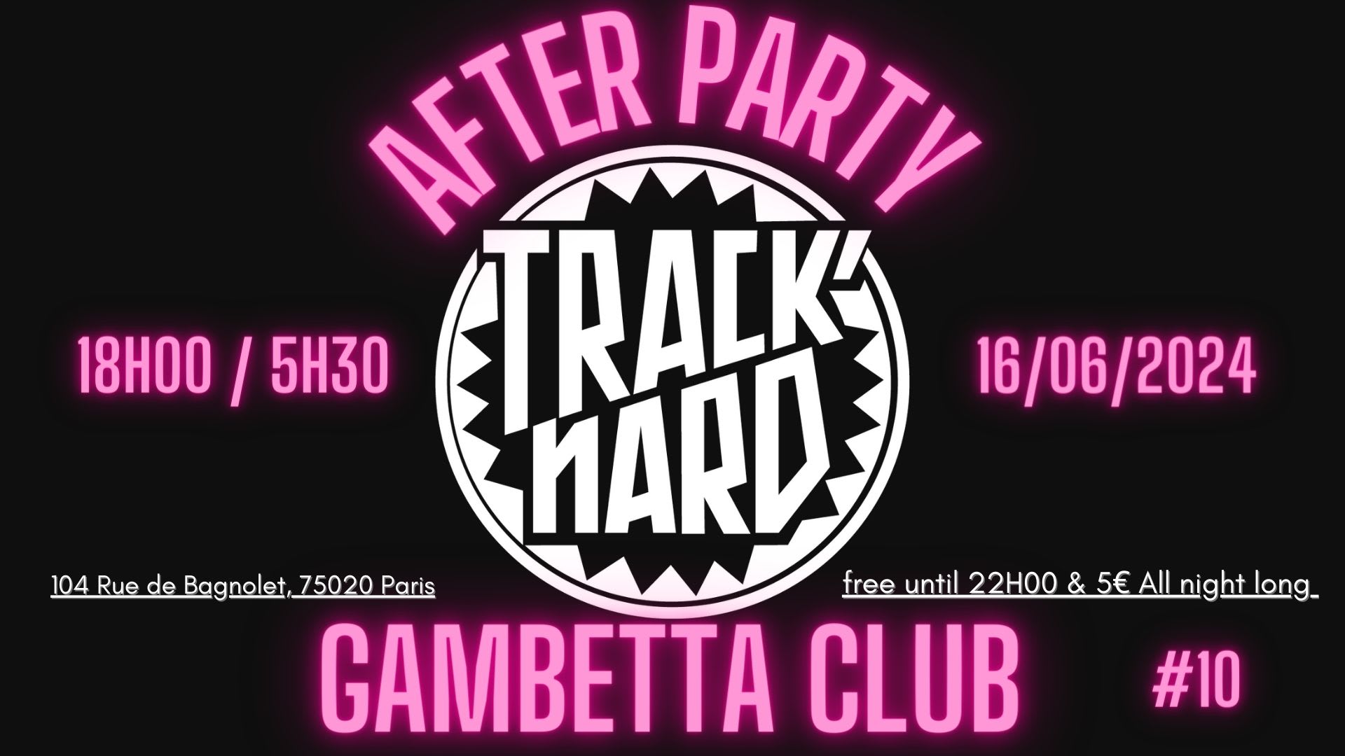 Track'nard Afterparty #10