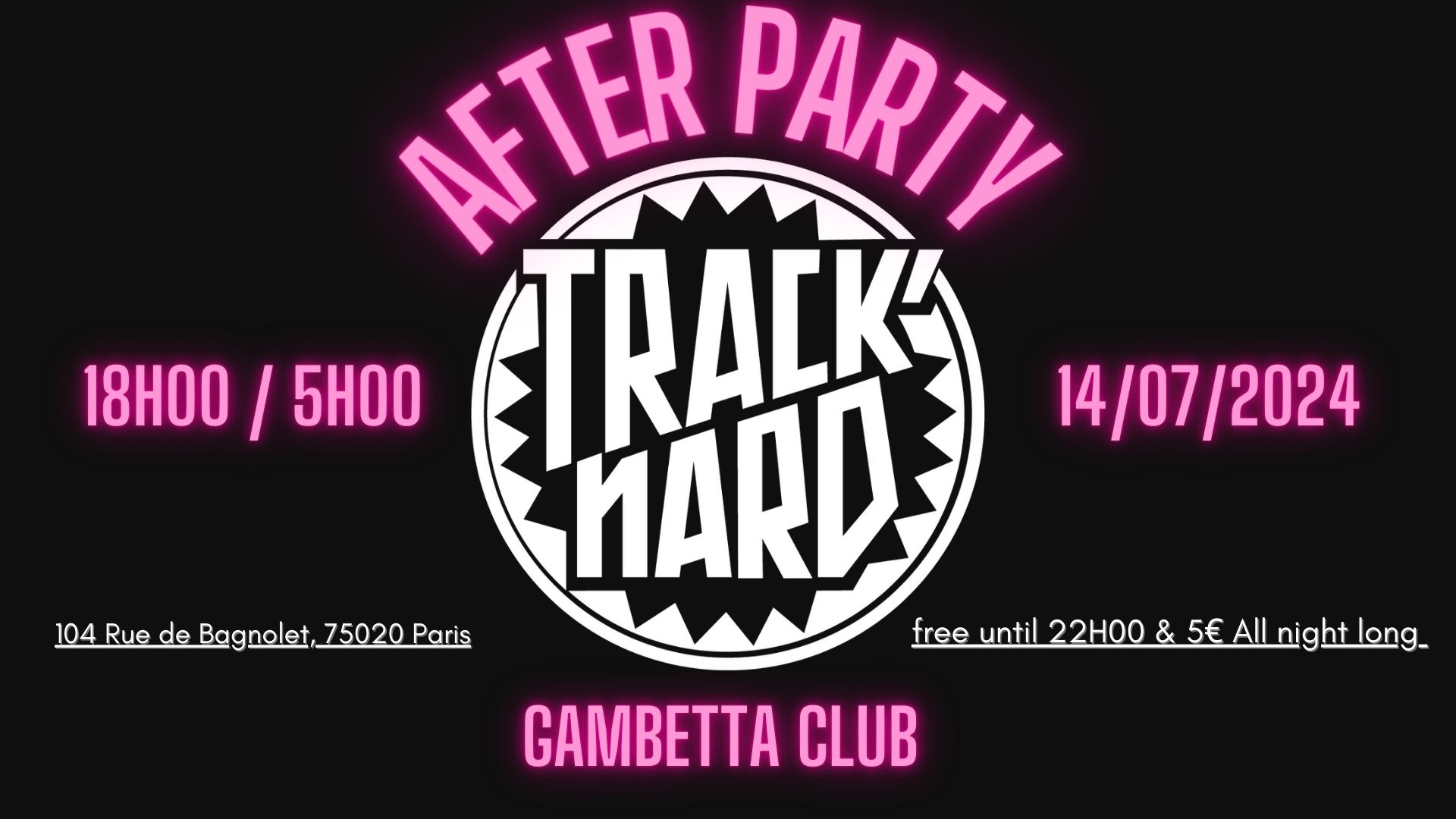 Track'nard Afterparty #14