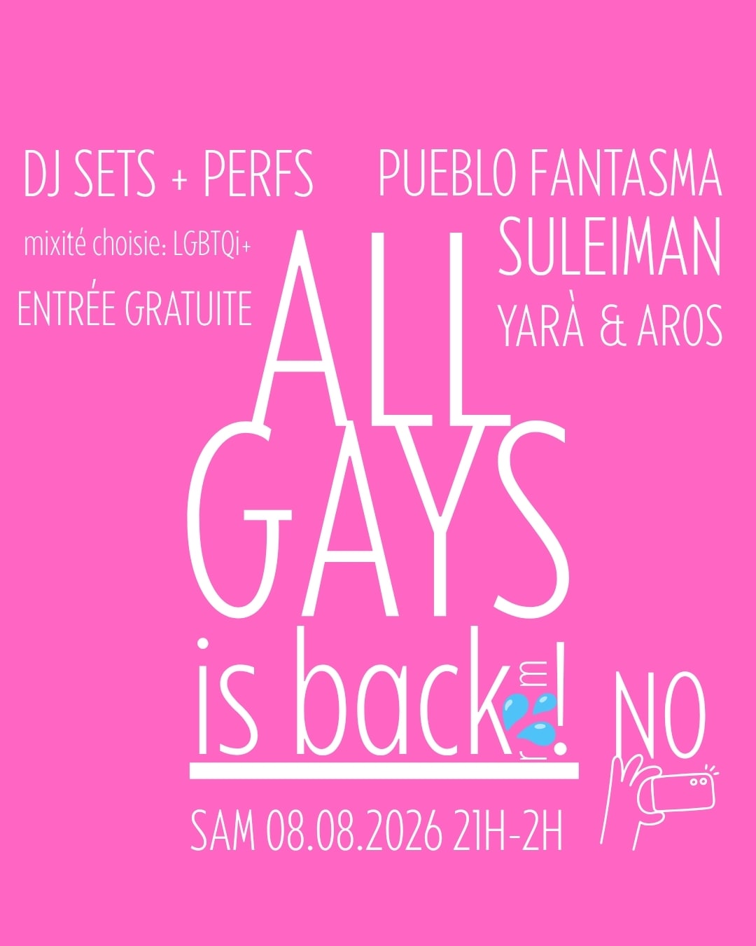 All Gays #2 - Dj Sets, Perfs & More