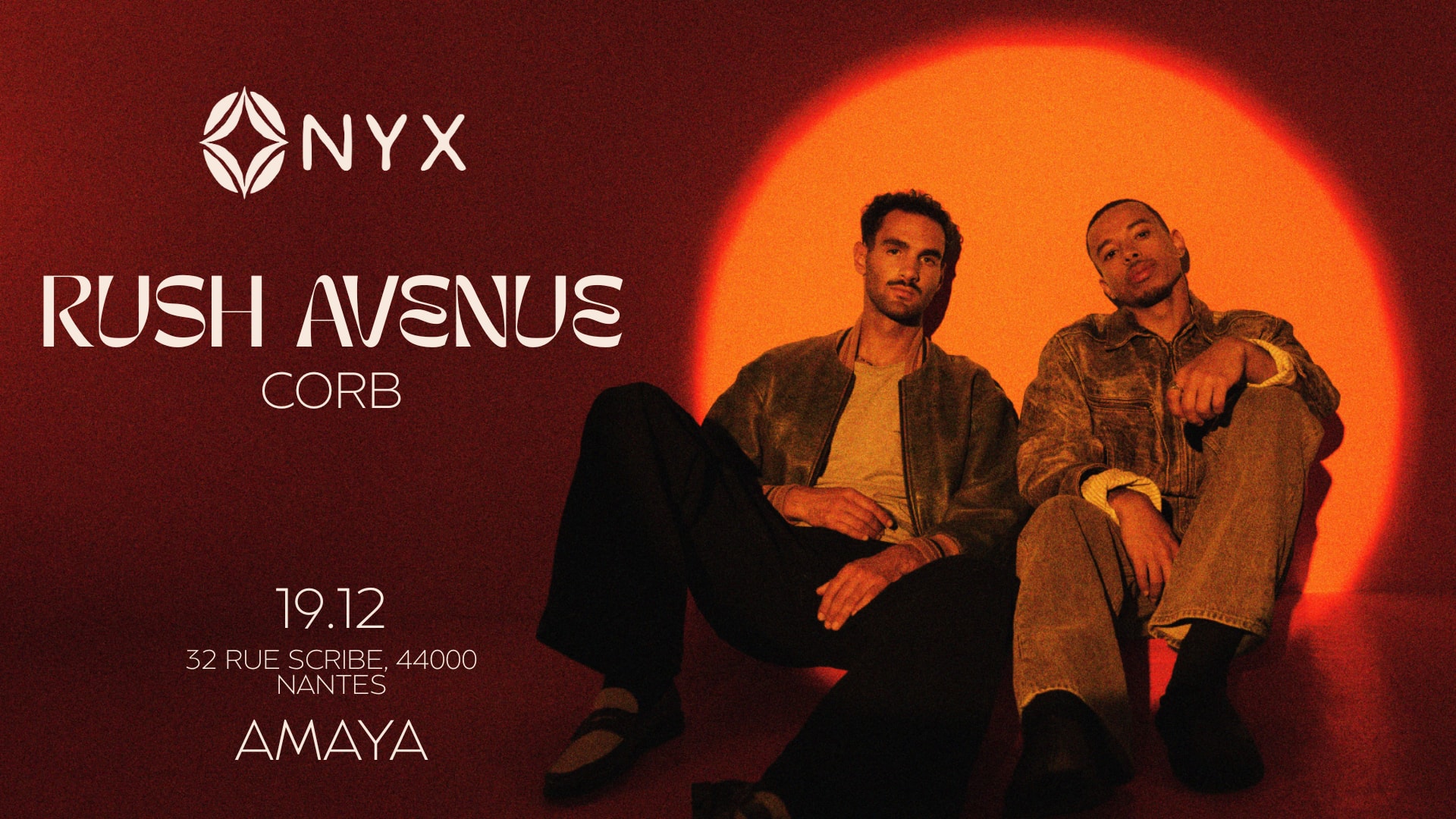 Onyx Invite Rush Avenue - Amaya Nantes