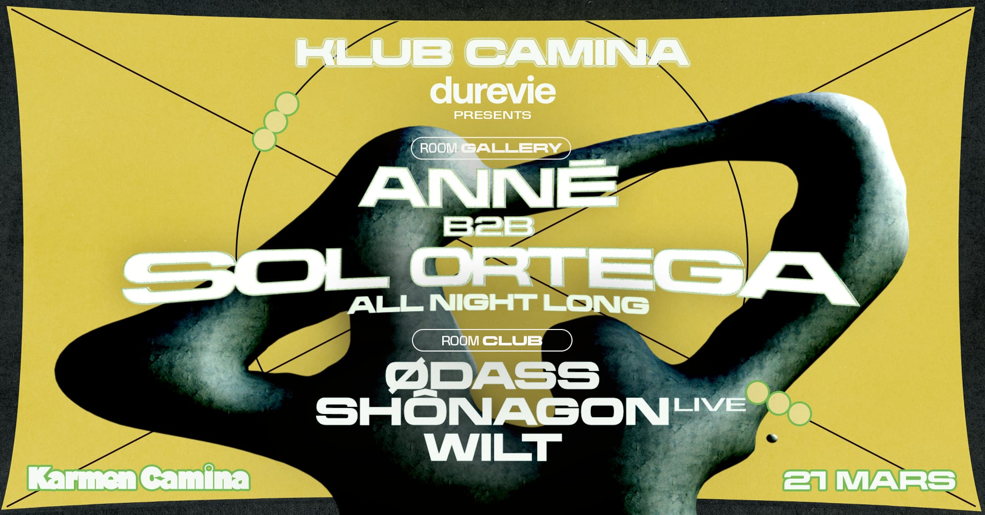 Klub Camina X Dure Vie [Anne & Sol Ortega, Shônagon, Wilt+]