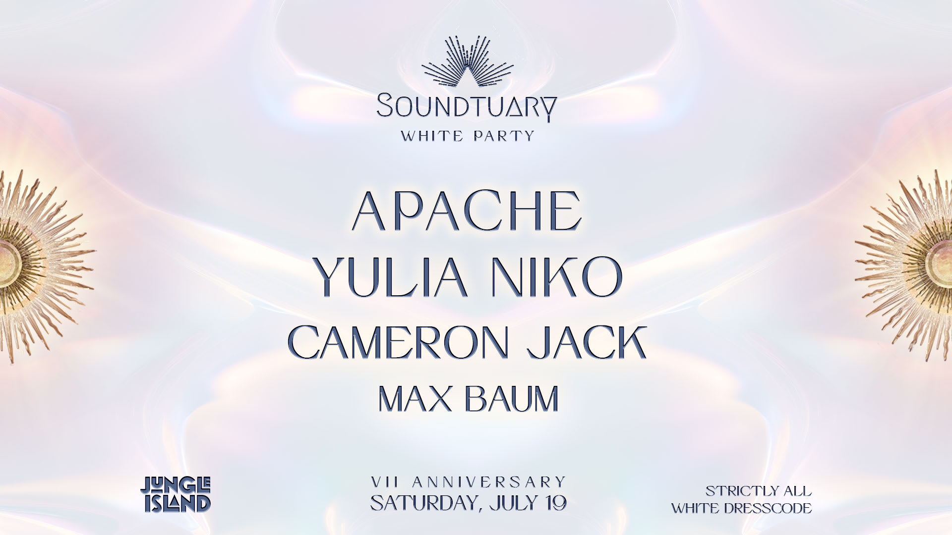 Soundtuary White Party - VII Anniversary - Jungle Island